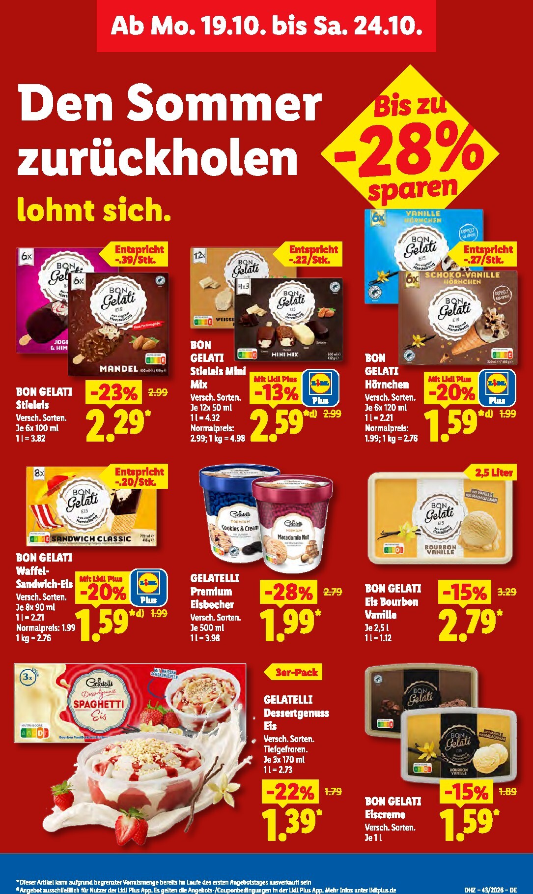 lidl - Lidl Prospekt nächste Woche – von Montag 19.10.2026 bis Samstag 24.10.2026 - page: 23