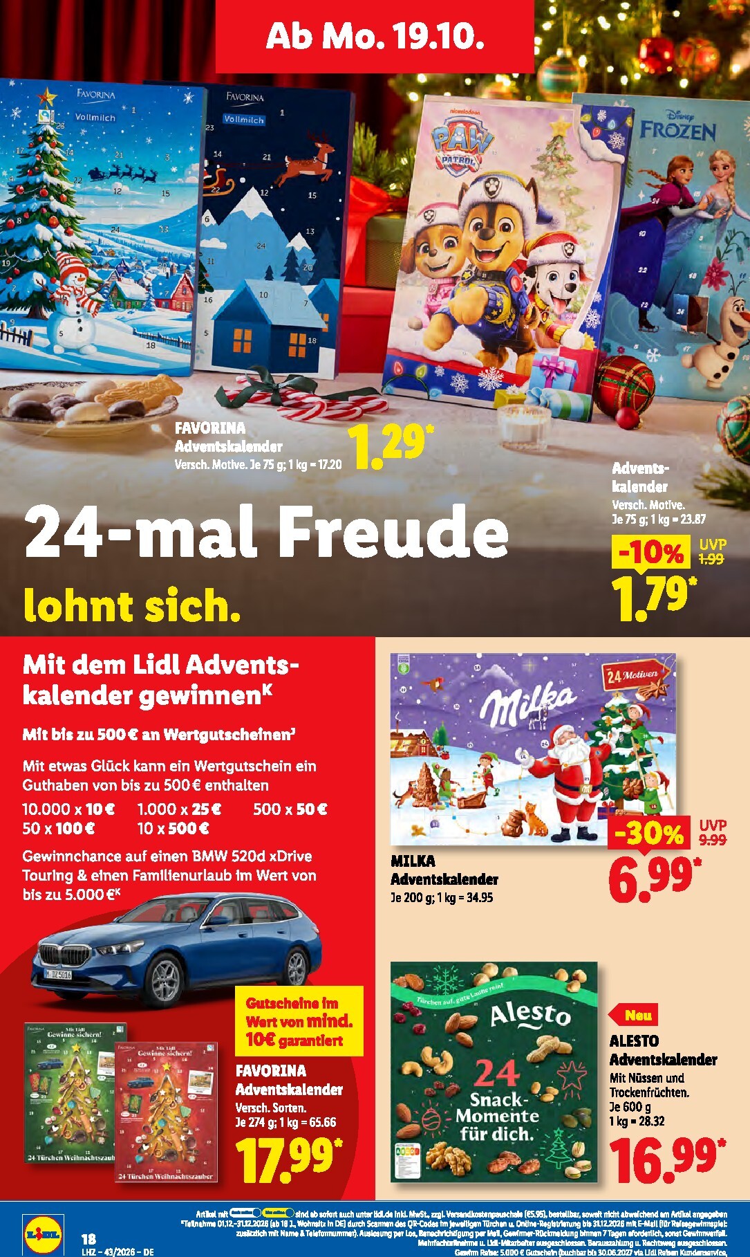 lidl - Lidl Prospekt nächste Woche – von Montag 19.10.2026 bis Samstag 24.10.2026 - page: 30