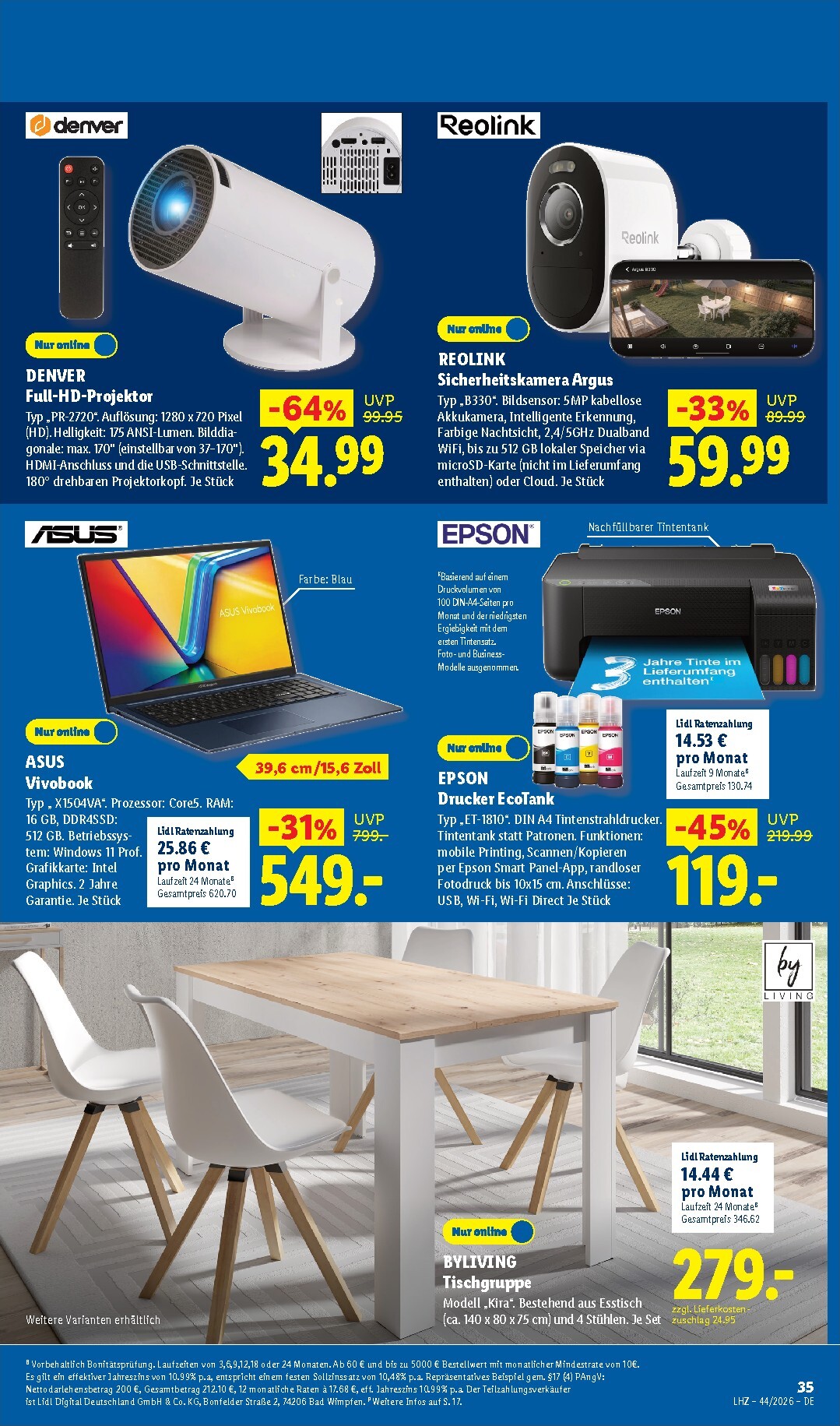 lidl - Lidl - Nonfood Prospekt nächste Woche – von Montag 26.10.2026 bis Samstag 31.10.2026 - page: 29
