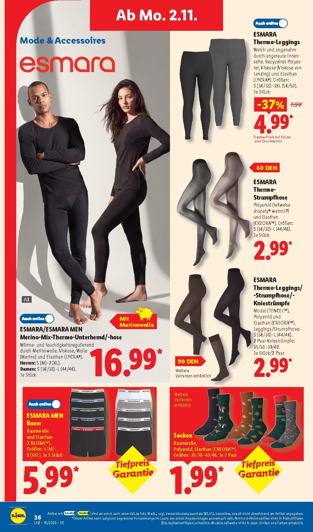 lidl - Lidl - Nonfood Prospekt nächste Woche – von Montag 02.11.2026 bis Samstag 07.11.2026 - page: 14