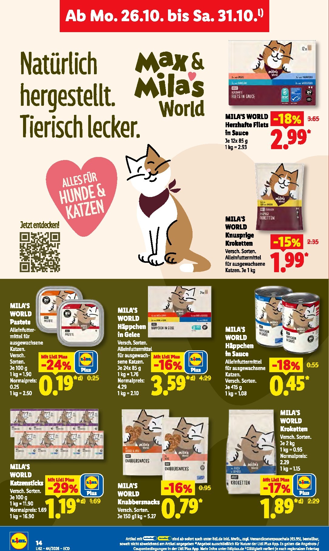lidl - Lidl Prospekt nächste Woche – von Montag 26.10.2026 bis Samstag 31.10.2026 - page: 28
