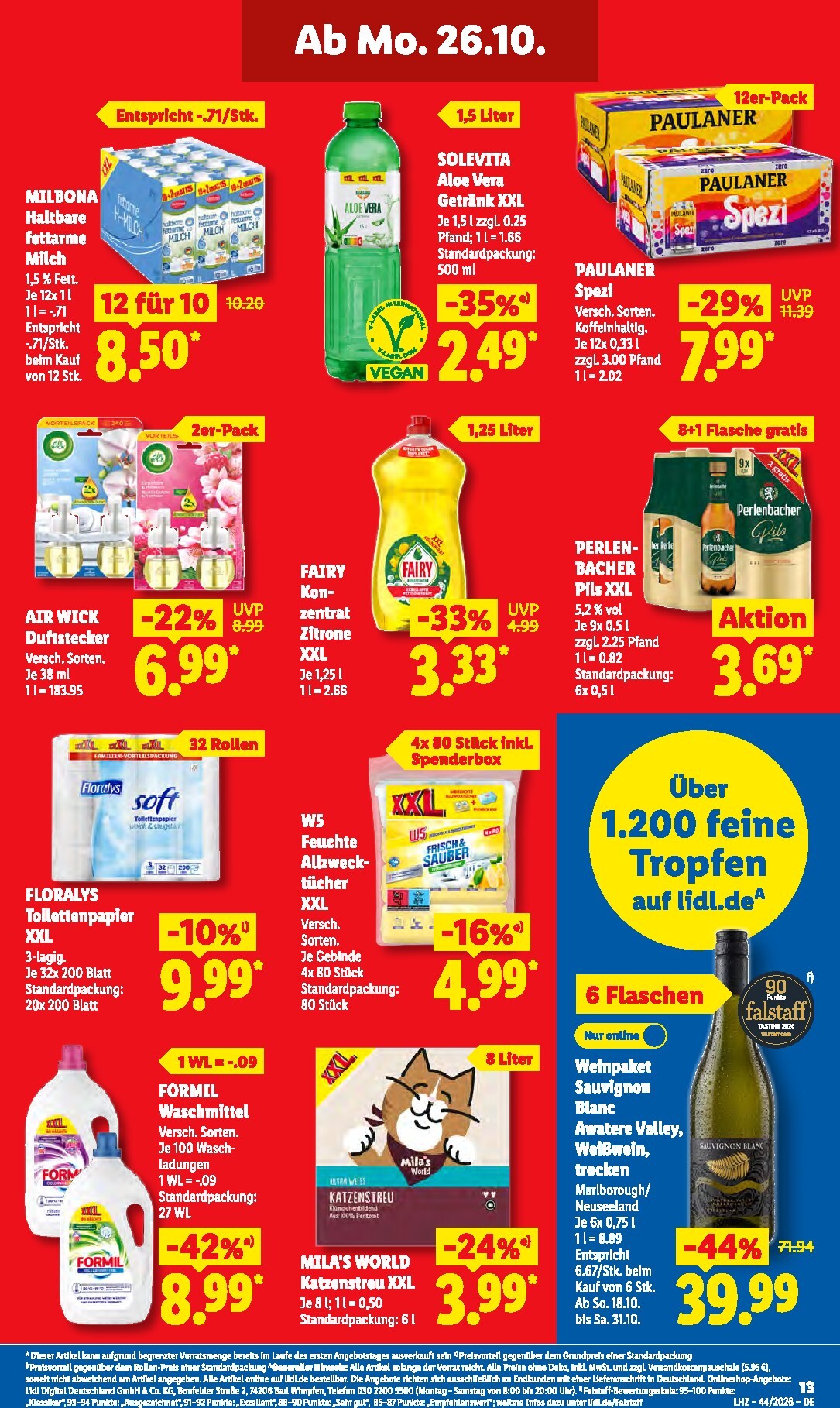 lidl - Lidl Prospekt nächste Woche – von Montag 26.10.2026 bis Samstag 31.10.2026 - page: 25