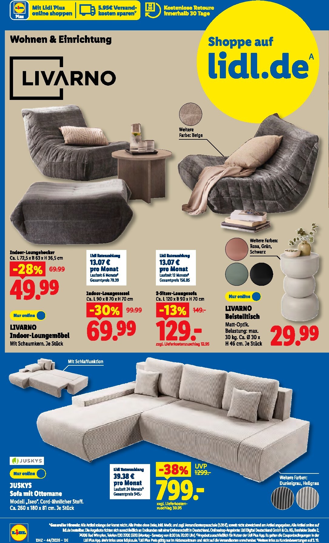 lidl - Lidl Prospekt nächste Woche – von Montag 26.10.2026 bis Samstag 31.10.2026 - page: 8