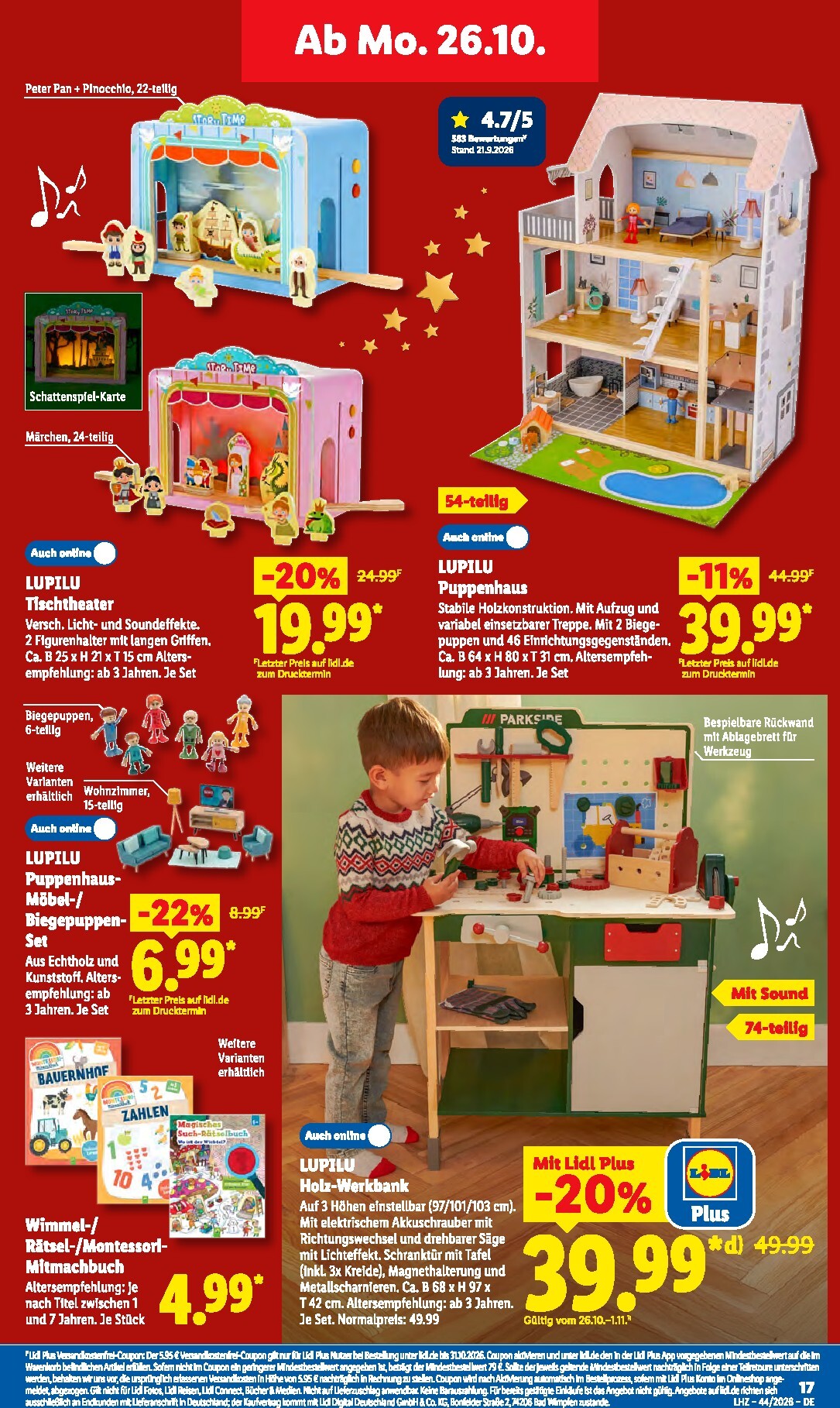 lidl - Lidl Prospekt nächste Woche – von Montag 26.10.2026 bis Samstag 31.10.2026 - page: 35