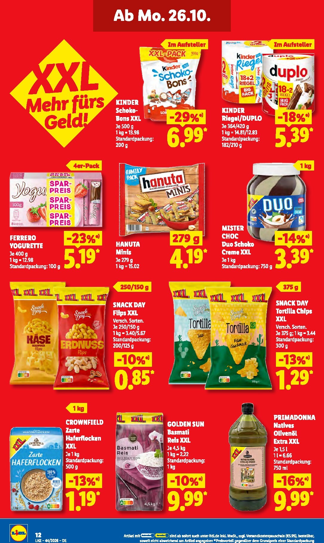 lidl - Lidl Prospekt nächste Woche – von Montag 26.10.2026 bis Samstag 31.10.2026 - page: 24