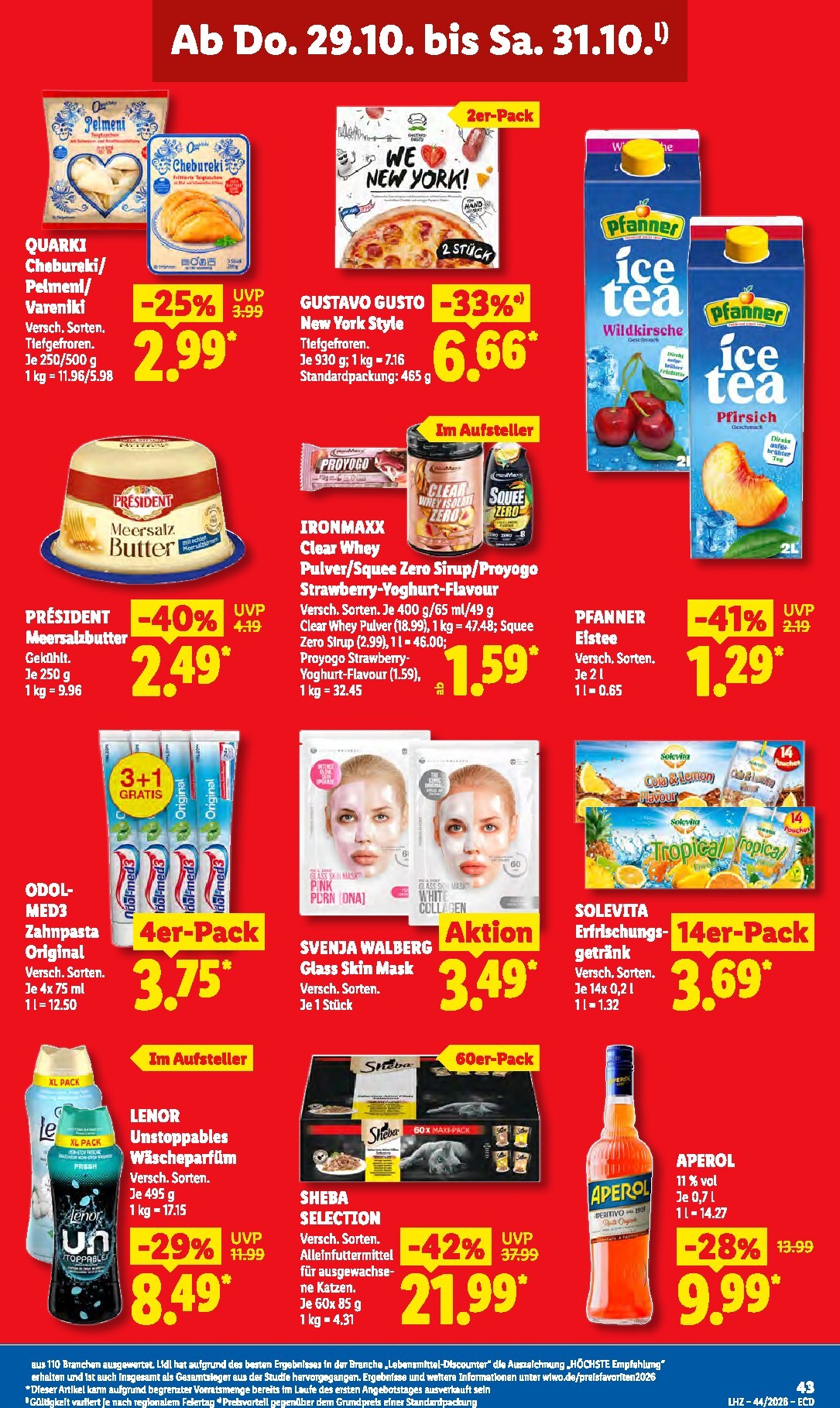 lidl - Lidl Prospekt nächste Woche – von Montag 26.10.2026 bis Samstag 31.10.2026 - page: 65