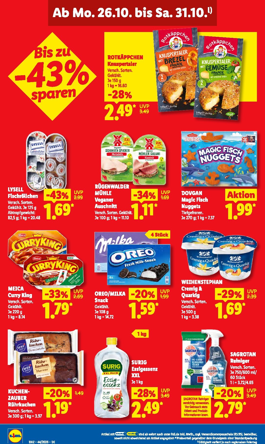 lidl - Lidl Prospekt nächste Woche – von Montag 26.10.2026 bis Samstag 31.10.2026 - page: 22