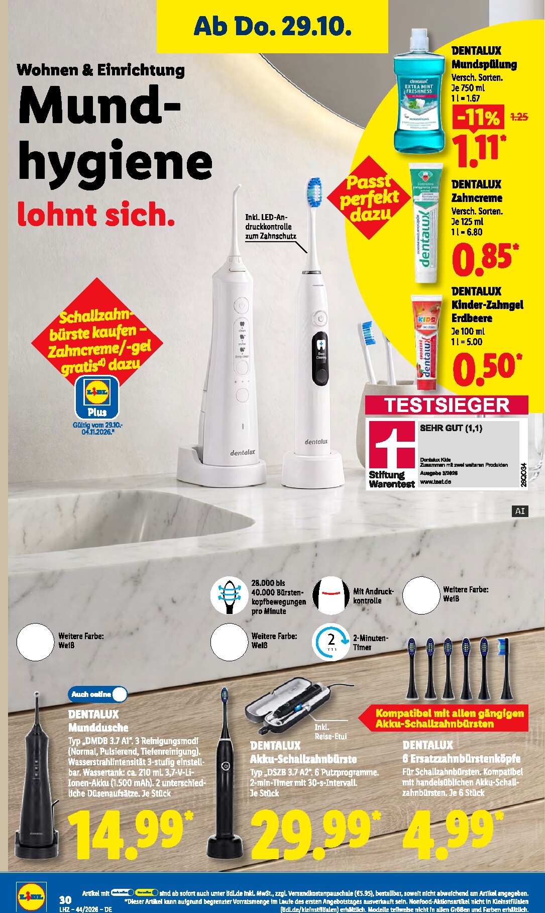 lidl - Lidl Prospekt nächste Woche – von Montag 26.10.2026 bis Samstag 31.10.2026 - page: 52