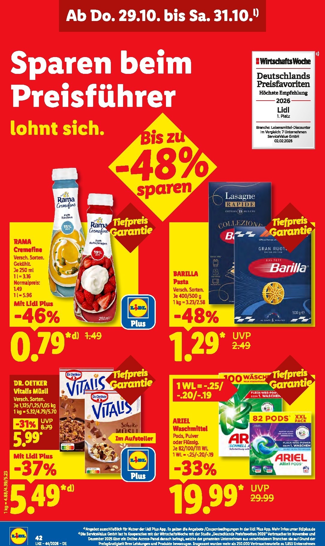 lidl - Lidl Prospekt nächste Woche – von Montag 26.10.2026 bis Samstag 31.10.2026 - page: 64