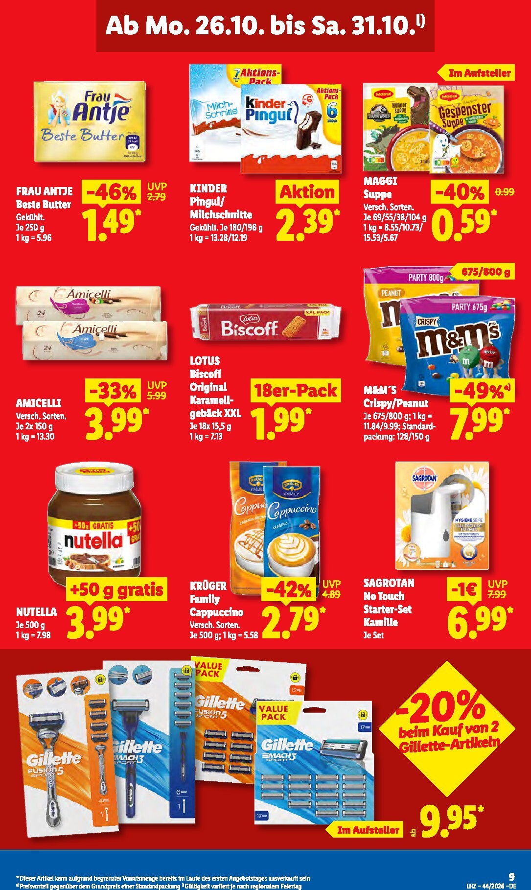 lidl - Lidl Prospekt nächste Woche – von Montag 26.10.2026 bis Samstag 31.10.2026 - page: 19