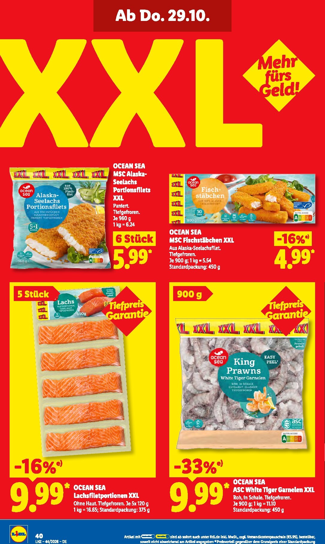lidl - Lidl Prospekt nächste Woche – von Montag 26.10.2026 bis Samstag 31.10.2026 - page: 62