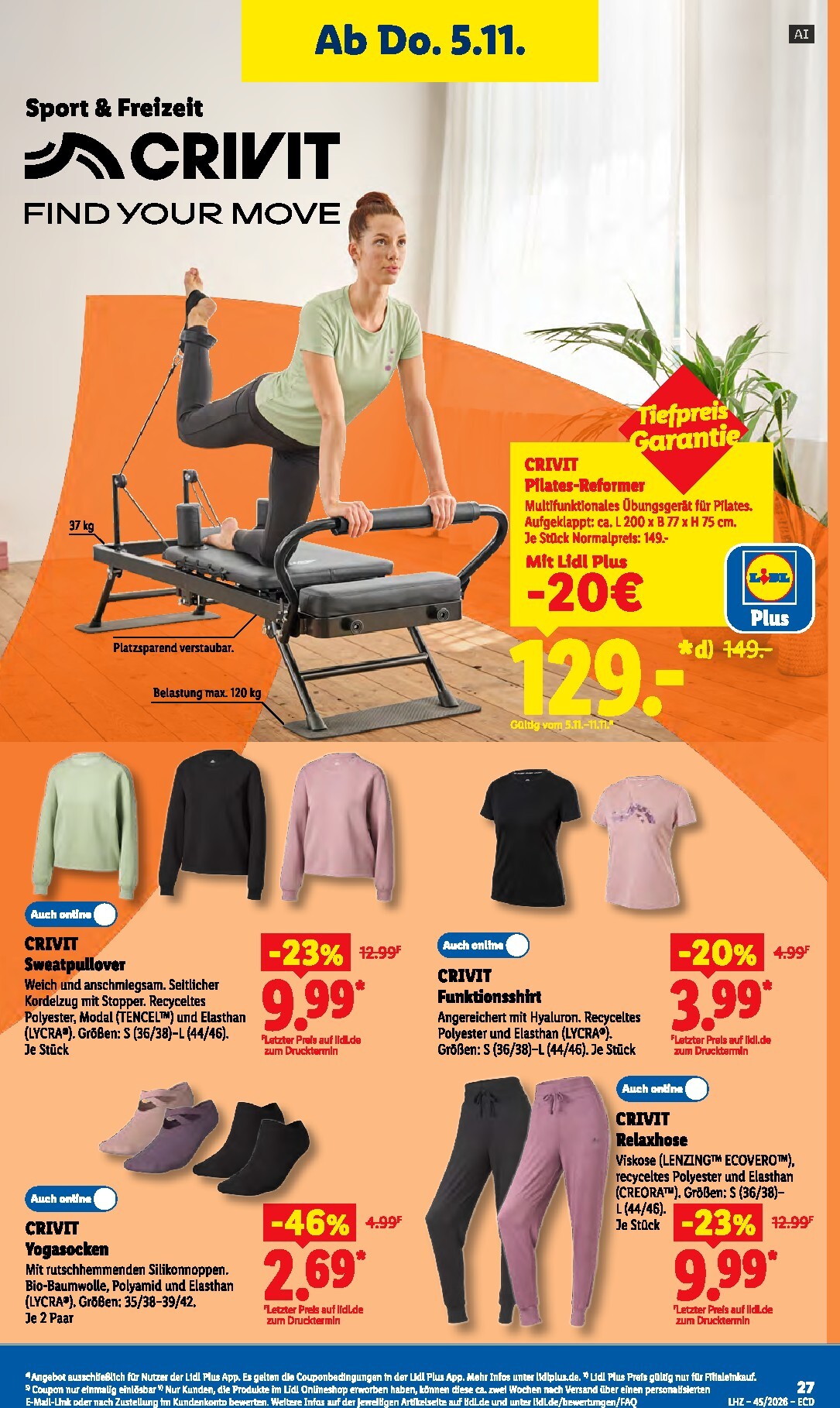 lidl - Lidl Prospekt nächste Woche – von Montag 02.11.2026 bis Samstag 07.11.2026 - page: 43