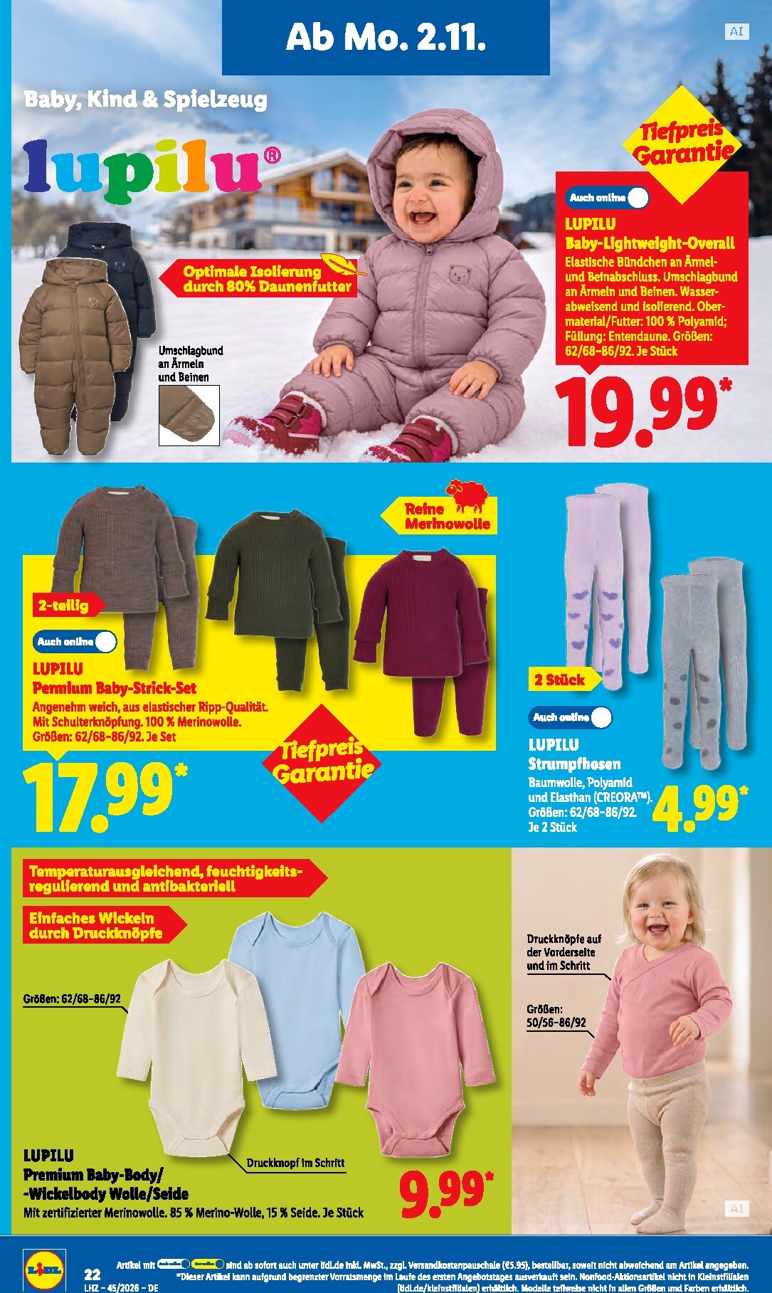 lidl - Lidl Prospekt nächste Woche – von Montag 02.11.2026 bis Samstag 07.11.2026 - page: 38