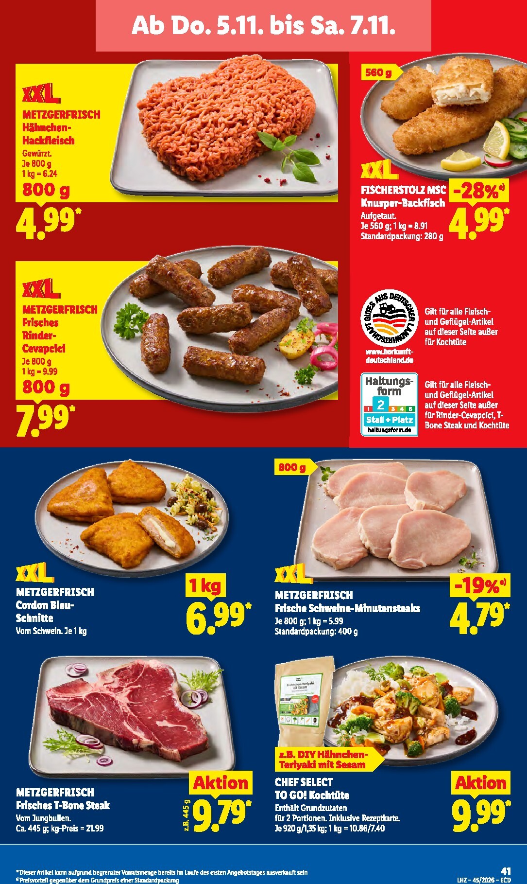 lidl - Lidl Prospekt nächste Woche – von Montag 02.11.2026 bis Samstag 07.11.2026 - page: 61