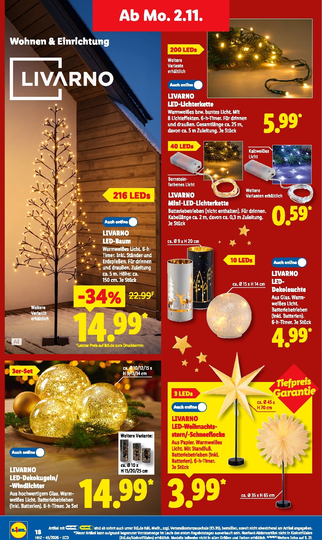 lidl - Lidl Prospekt nächste Woche – von Montag 02.11.2026 bis Samstag 07.11.2026 - page: 34