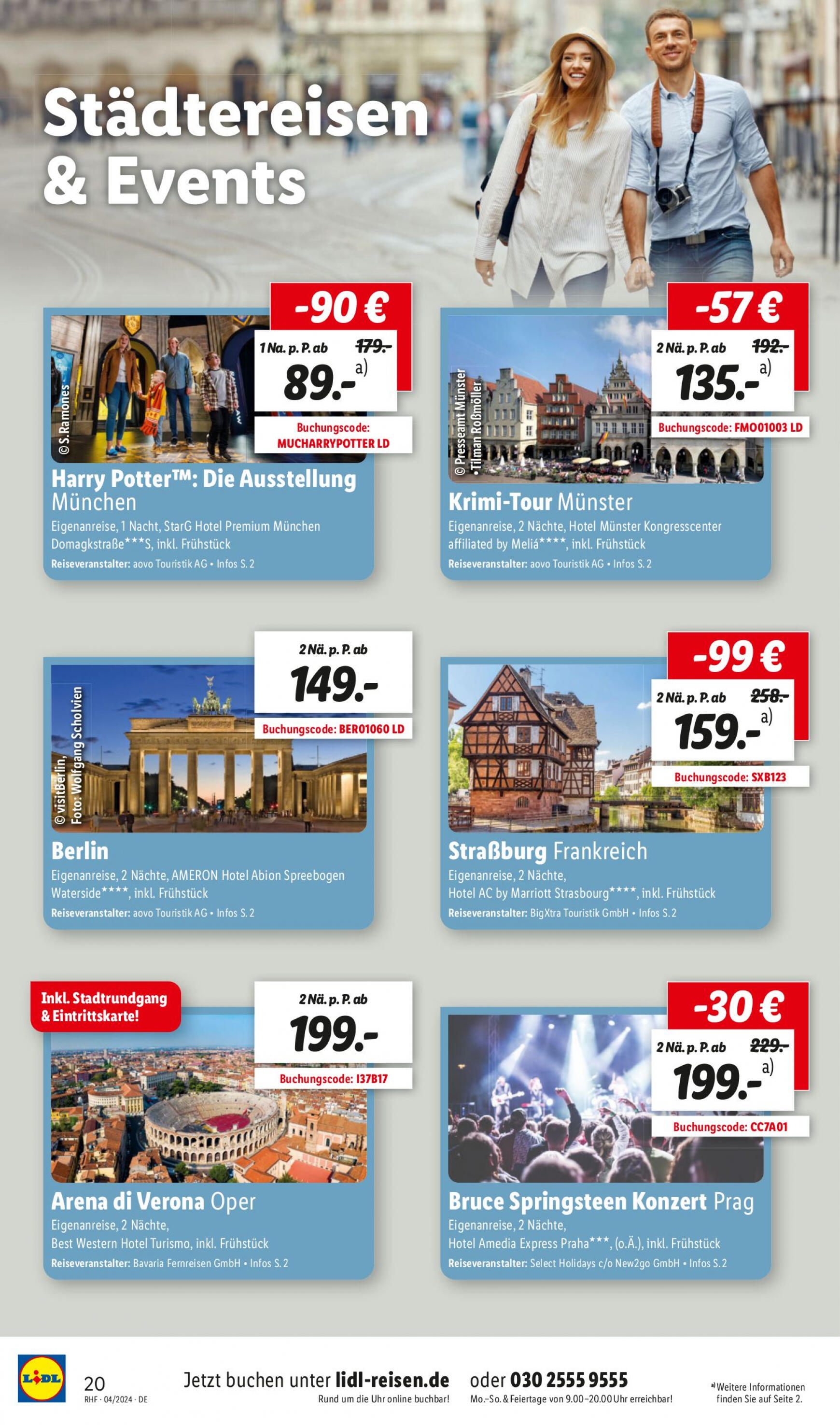 lidl - Flyer Lidl - April Reise-Highlights aktuell 27.03. - 30.04. - page: 20