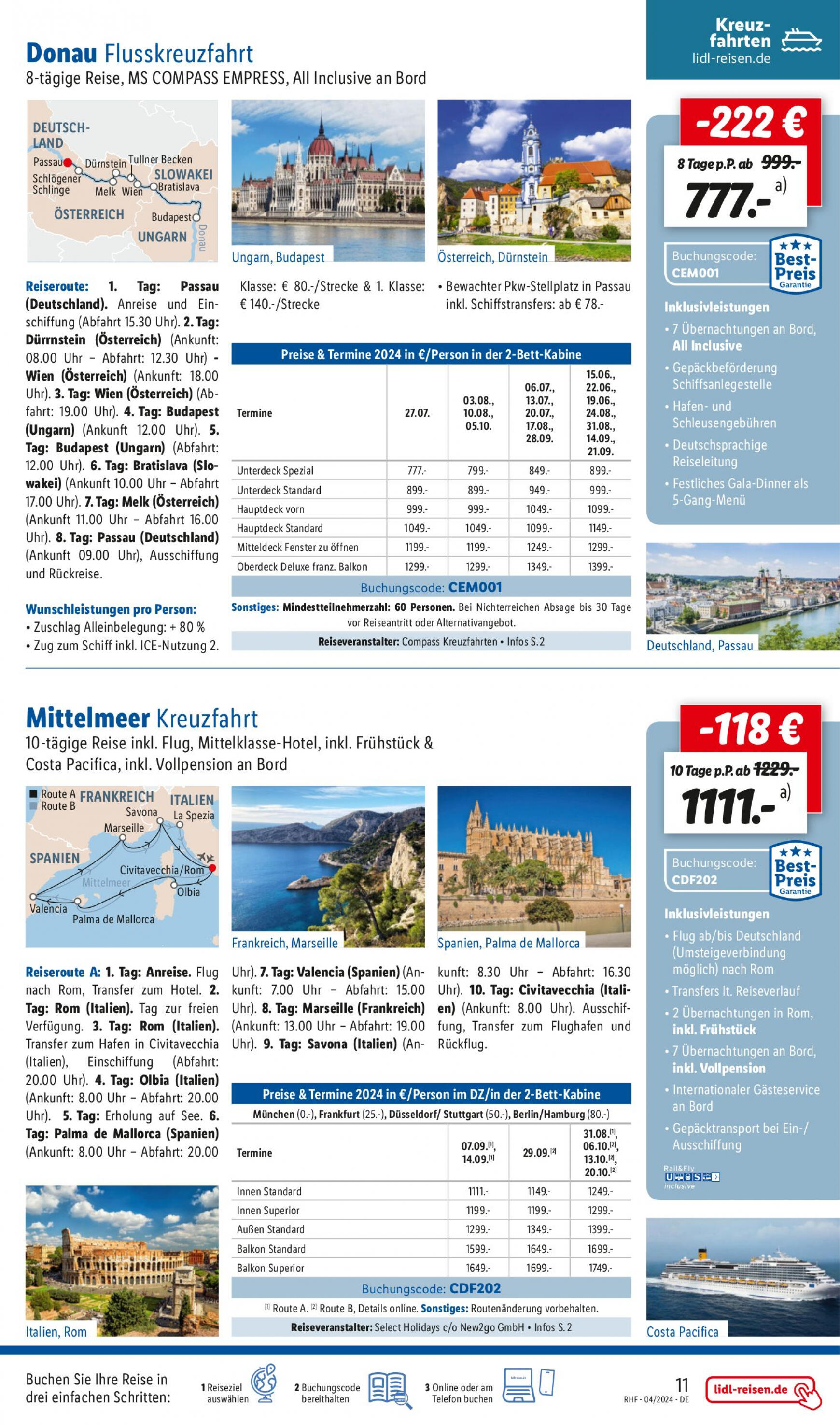 lidl - Flyer Lidl - April Reise-Highlights aktuell 27.03. - 30.04. - page: 11