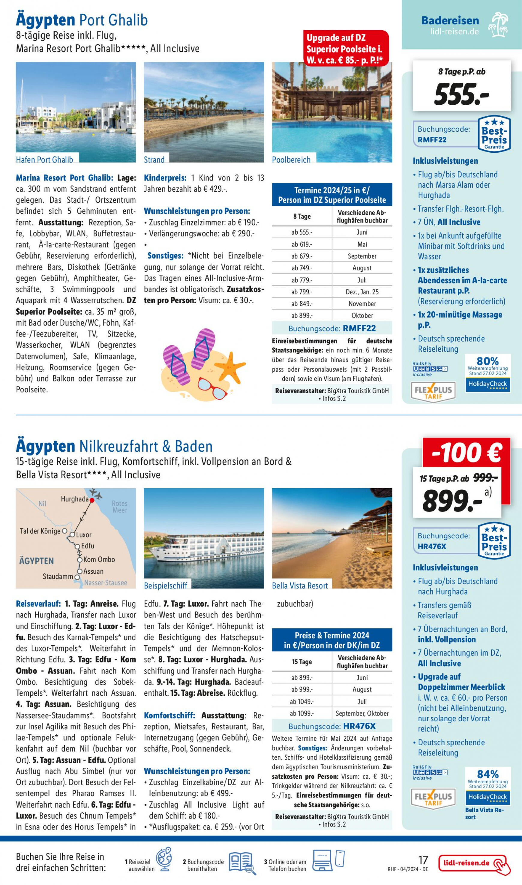 lidl - Flyer Lidl - April Reise-Highlights aktuell 27.03. - 30.04. - page: 17