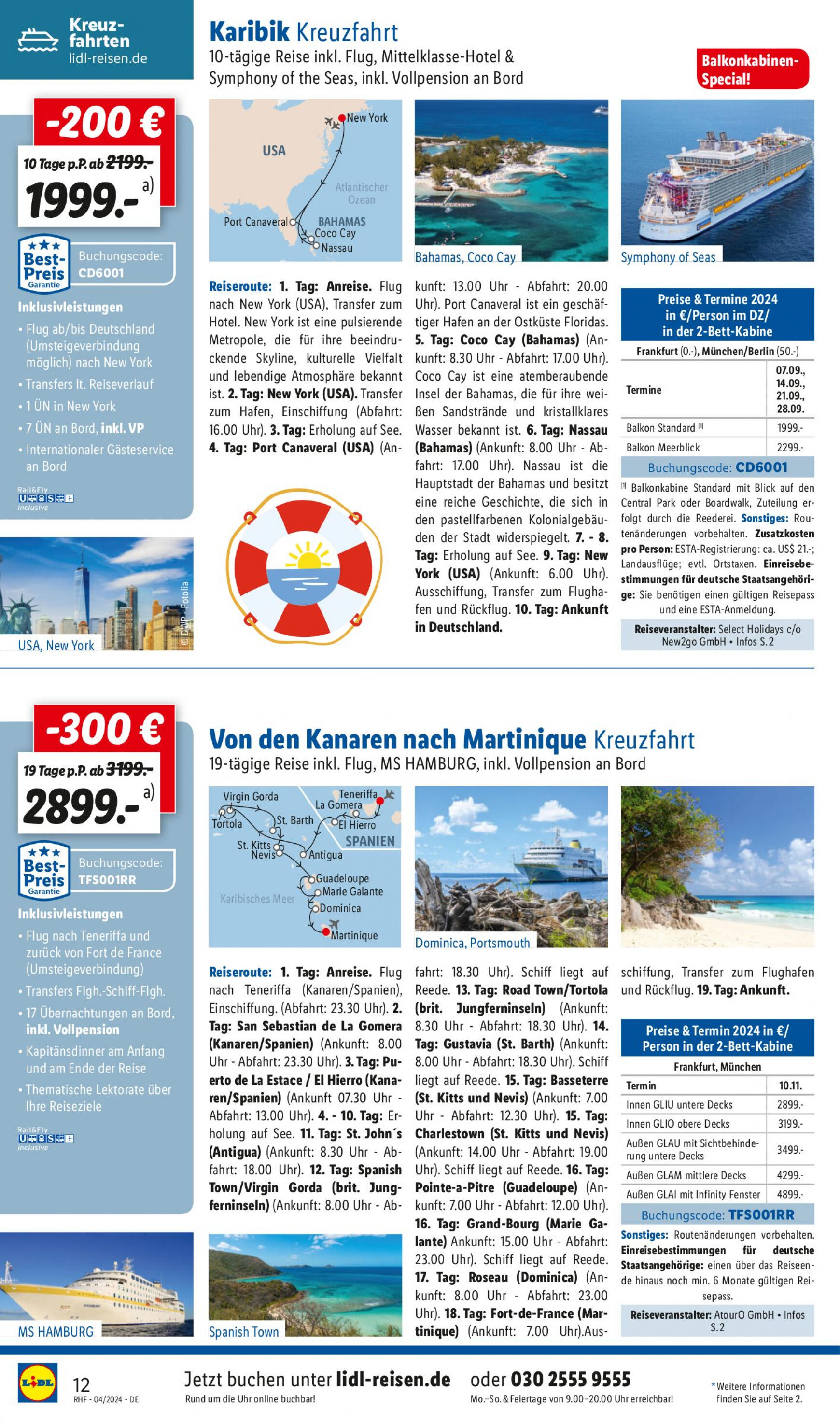 lidl - Flyer Lidl - April Reise-Highlights aktuell 27.03. - 30.04. - page: 12