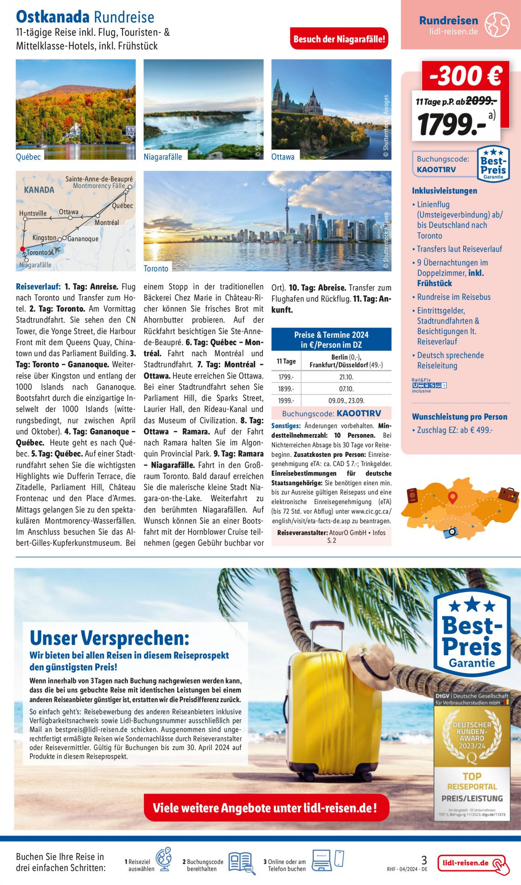 lidl - Flyer Lidl - April Reise-Highlights aktuell 27.03. - 30.04. - page: 3