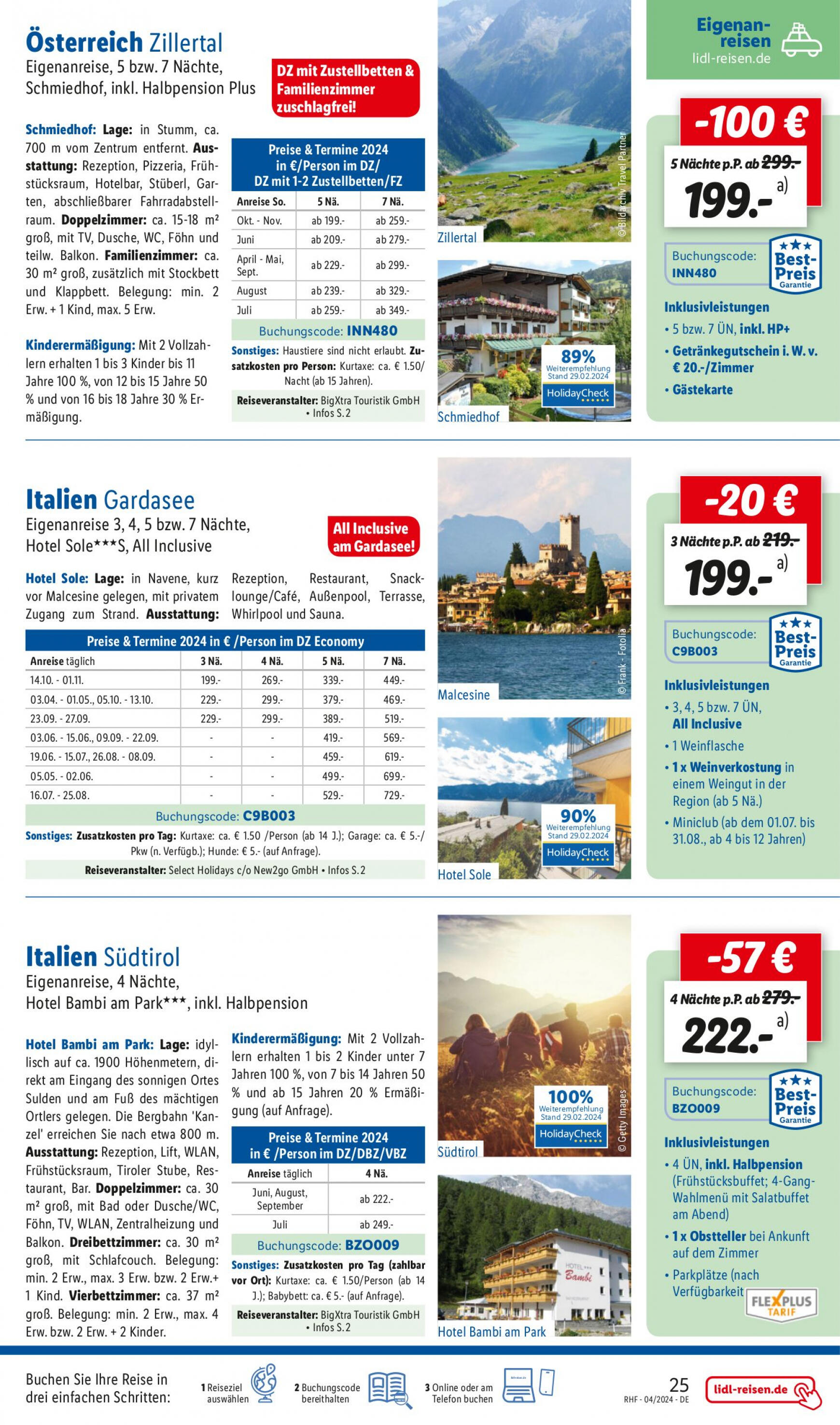 lidl - Flyer Lidl - April Reise-Highlights aktuell 27.03. - 30.04. - page: 25