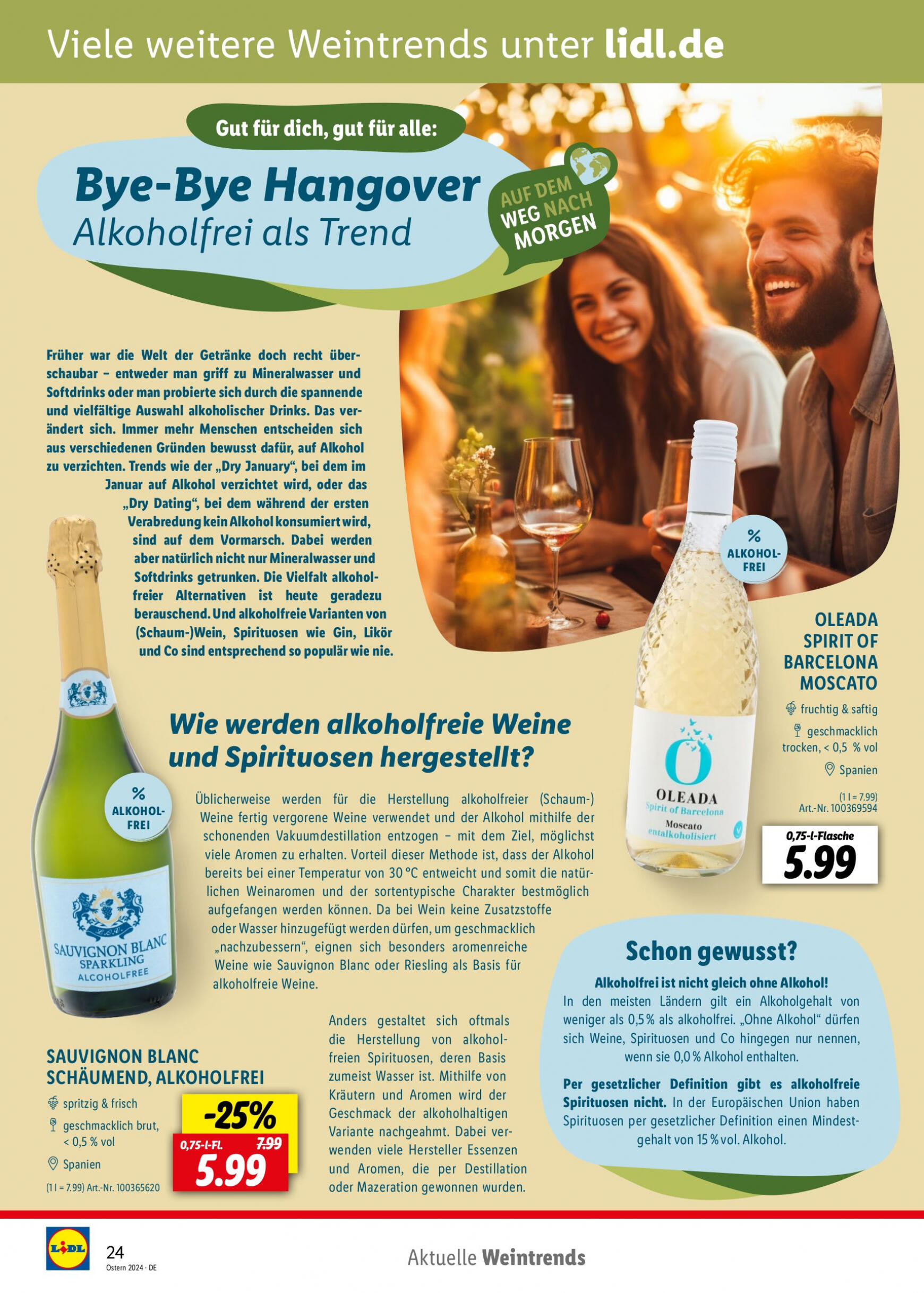 lidl - Flyer Lidl - Wein Entkorkt aktuell 04.03. - 30.04. - page: 24