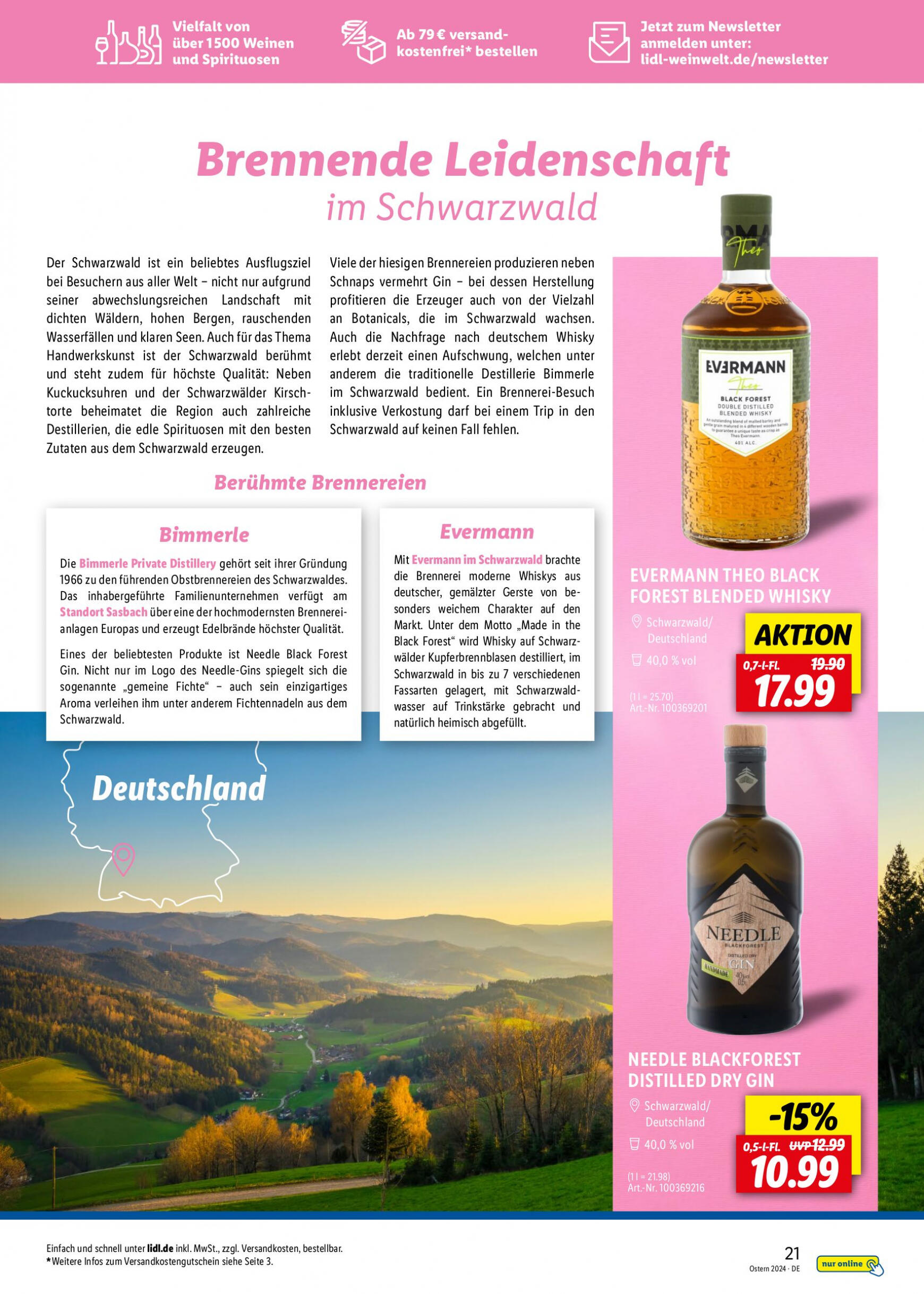 lidl - Flyer Lidl - Wein Entkorkt aktuell 04.03. - 30.04. - page: 21