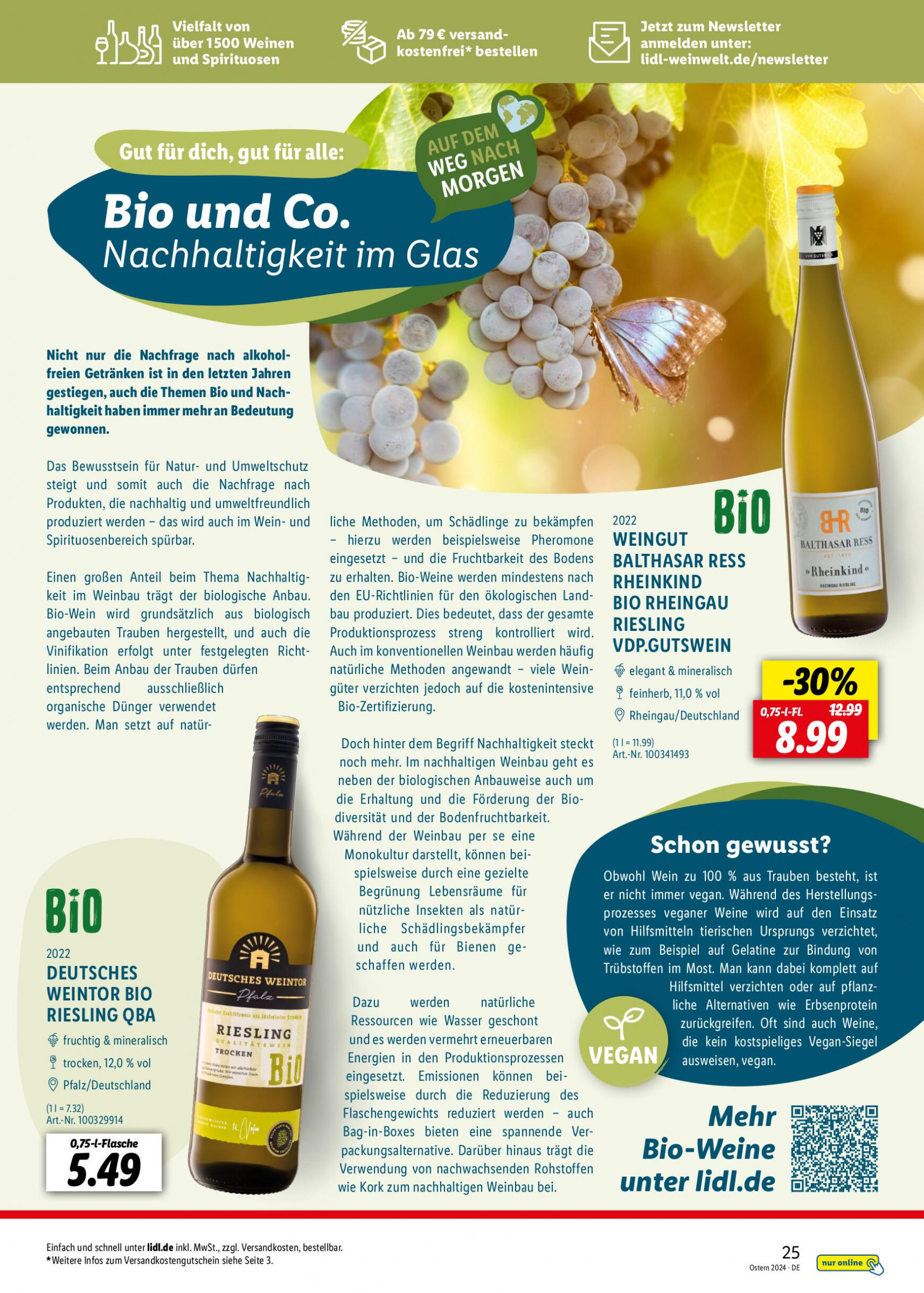 lidl - Flyer Lidl - Wein Entkorkt aktuell 04.03. - 30.04. - page: 25