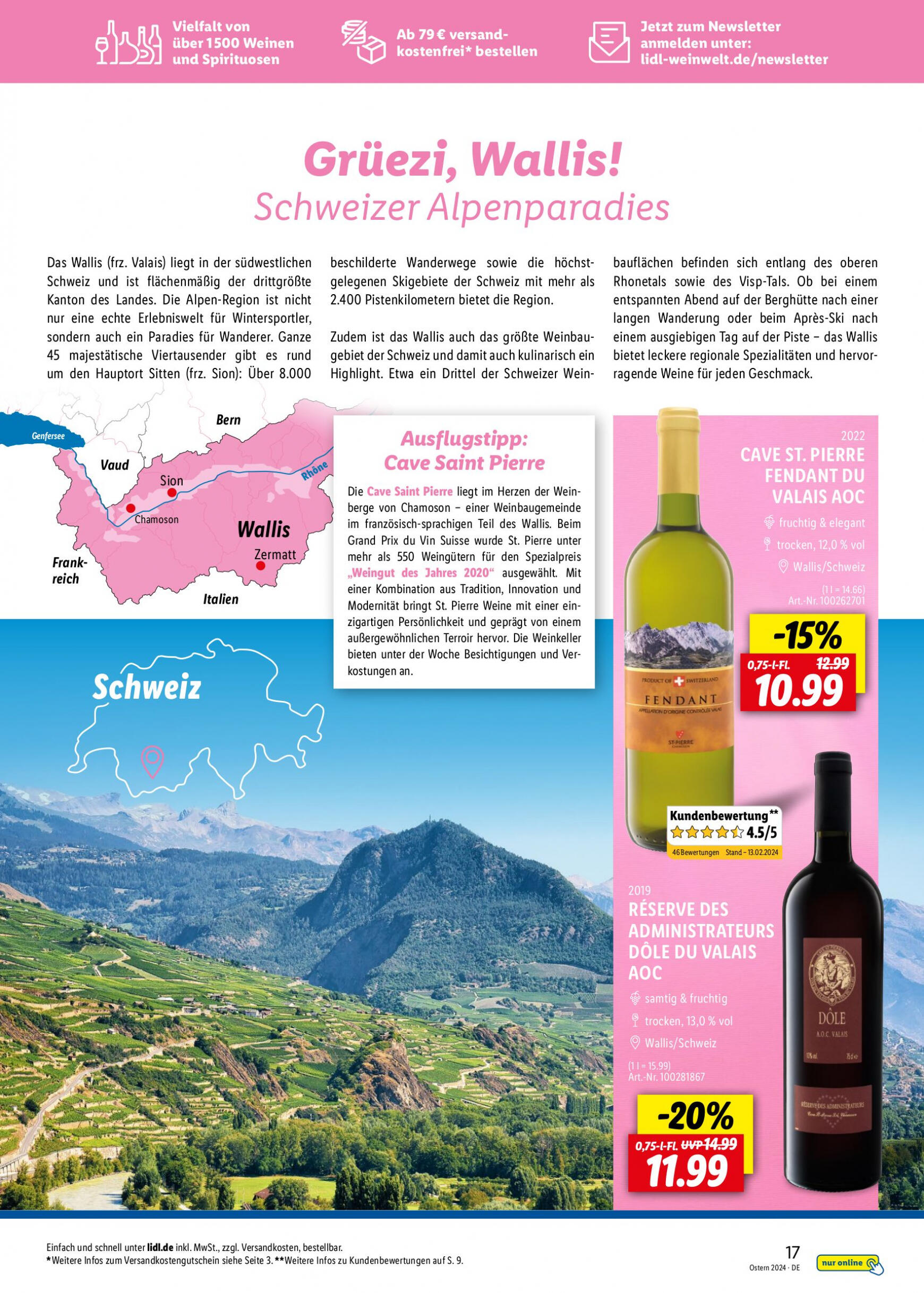 lidl - Flyer Lidl - Wein Entkorkt aktuell 04.03. - 30.04. - page: 17