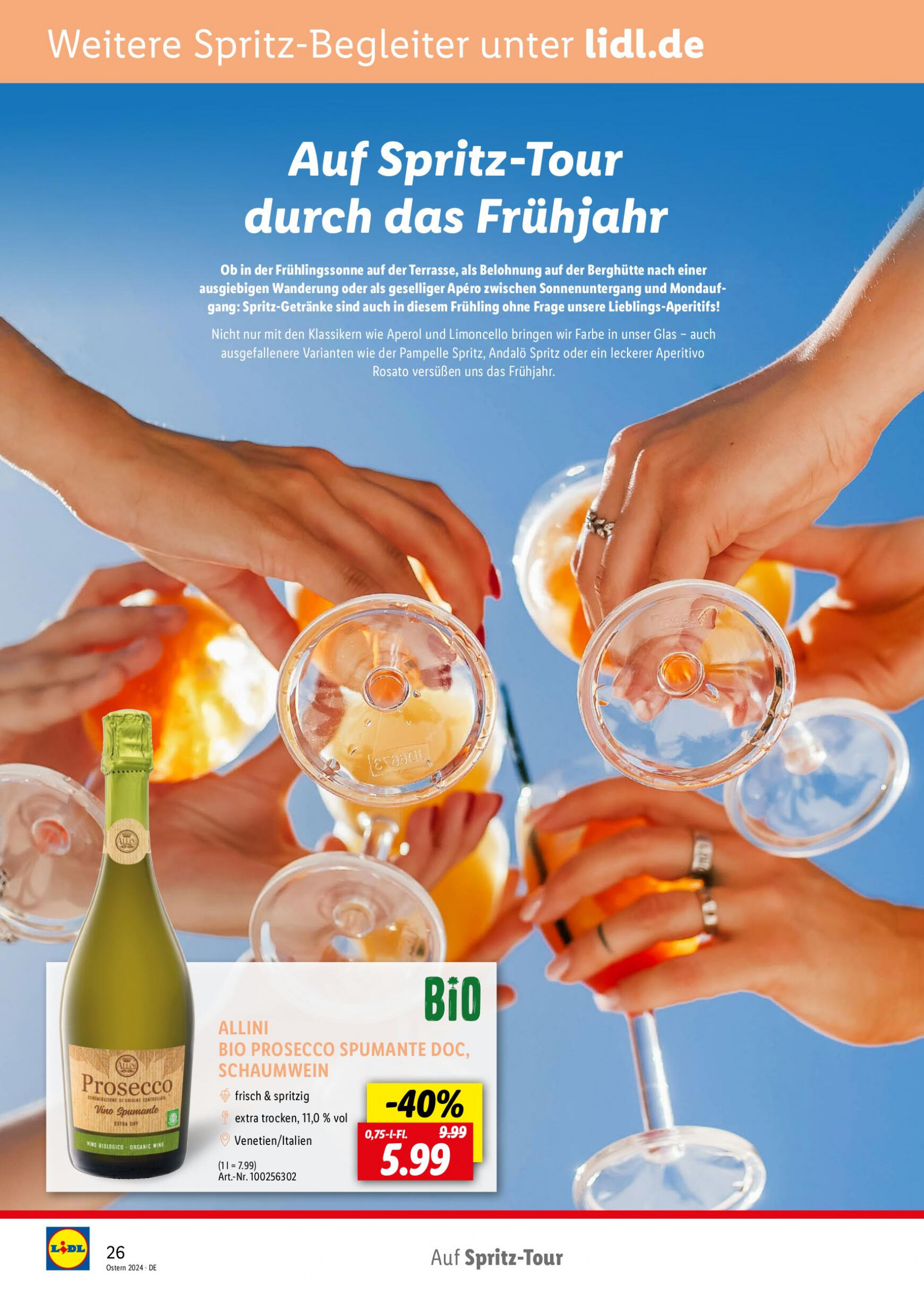 lidl - Flyer Lidl - Wein Entkorkt aktuell 04.03. - 30.04. - page: 26