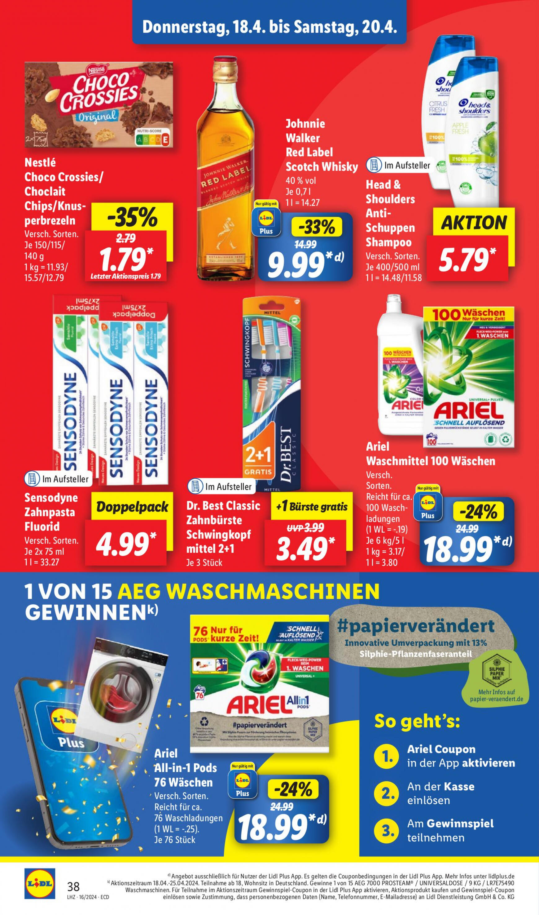 lidl - Flyer Lidl aktuell 15.04. - 20.04. - page: 48