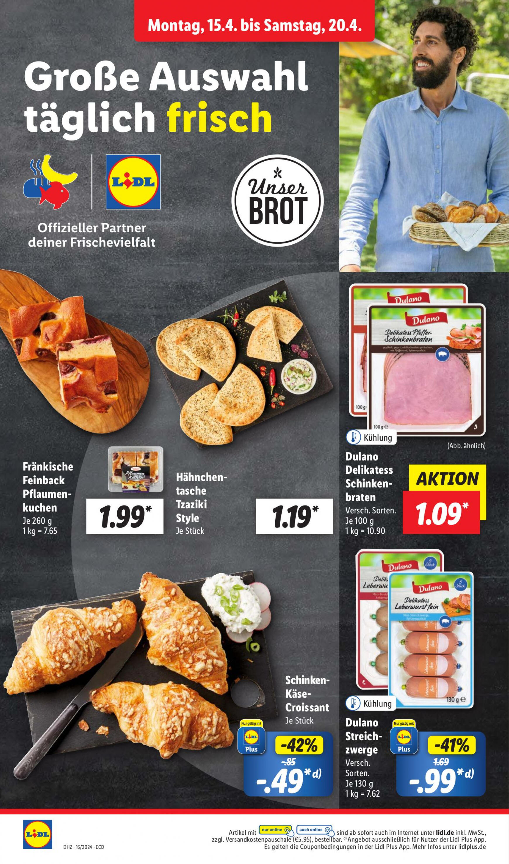 lidl - Flyer Lidl aktuell 15.04. - 20.04. - page: 6