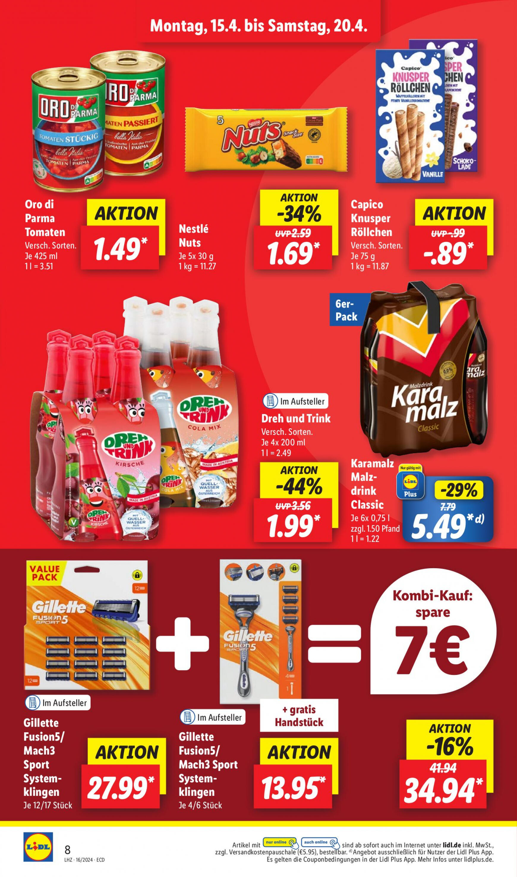 lidl - Flyer Lidl aktuell 15.04. - 20.04. - page: 12