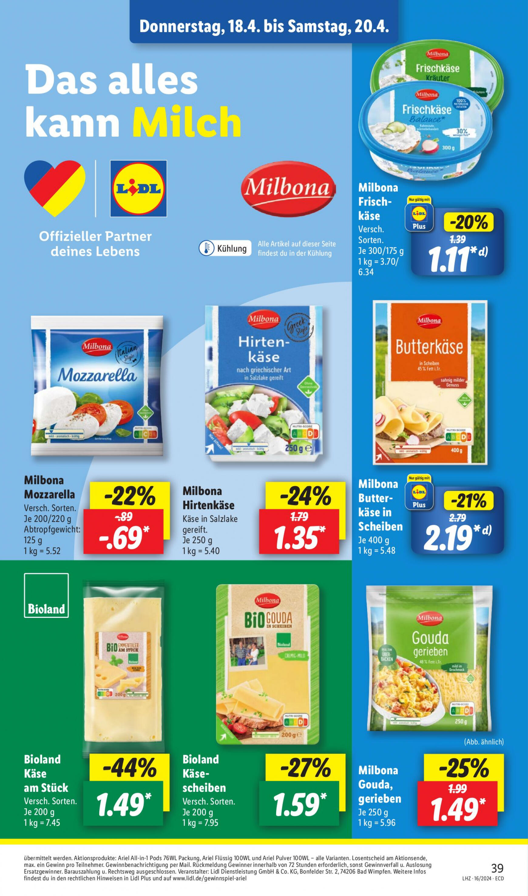 lidl - Flyer Lidl aktuell 15.04. - 20.04. - page: 49