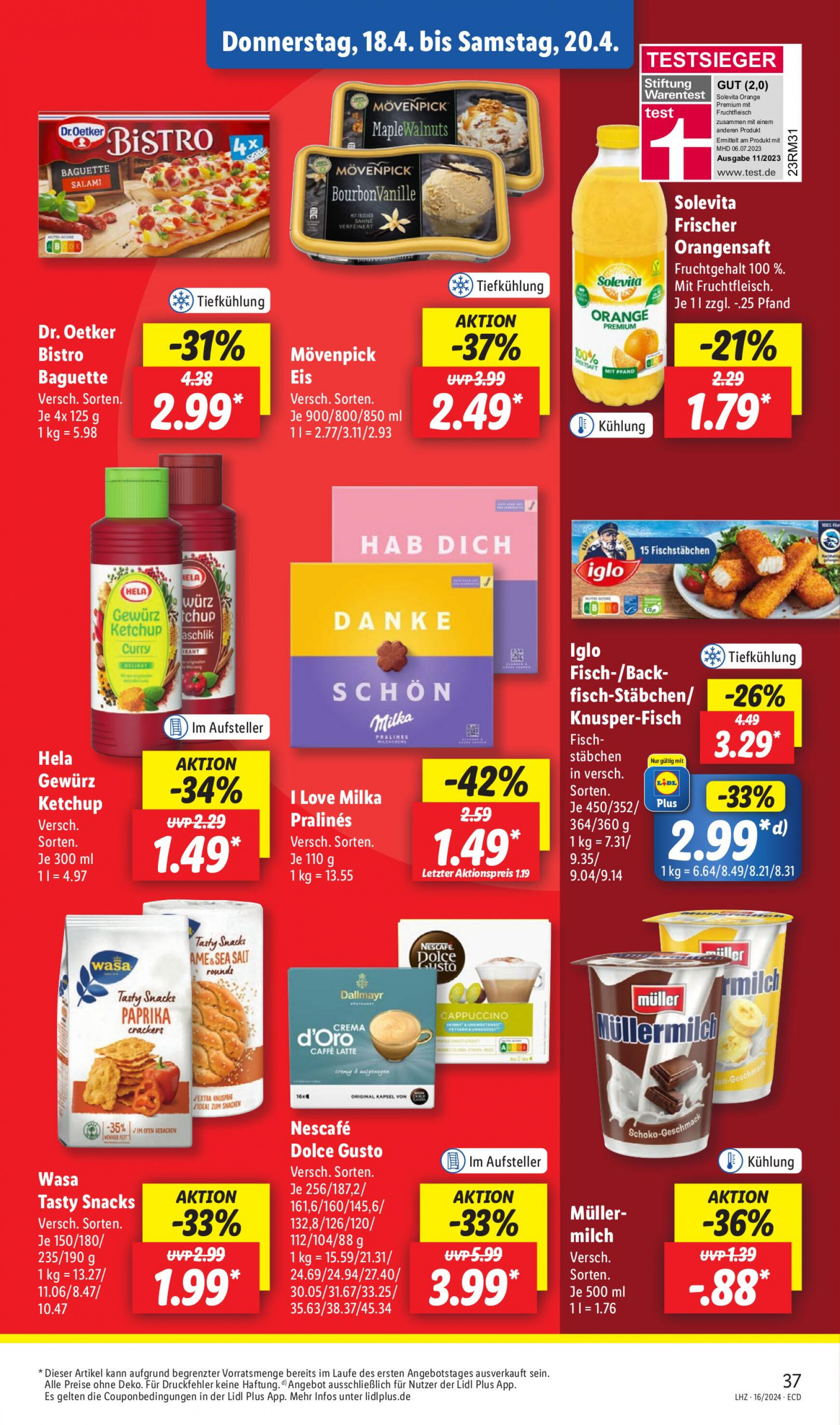 lidl - Flyer Lidl aktuell 15.04. - 20.04. - page: 47
