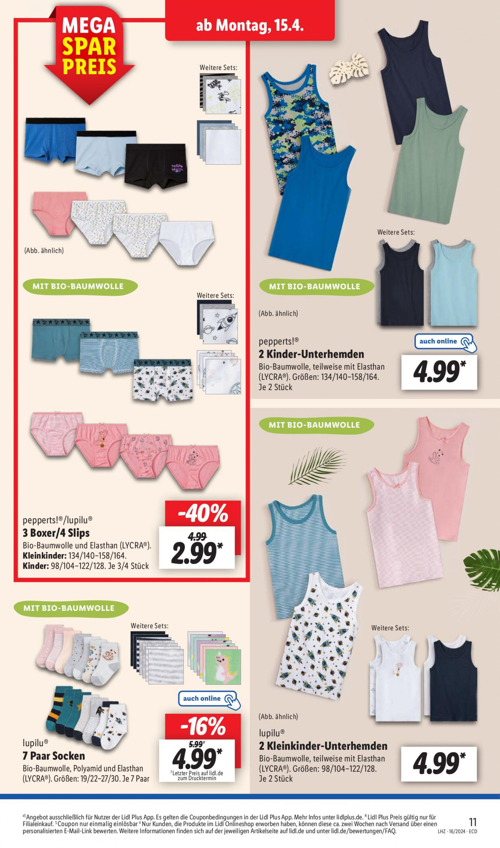 lidl - Flyer Lidl aktuell 15.04. - 20.04. - page: 15
