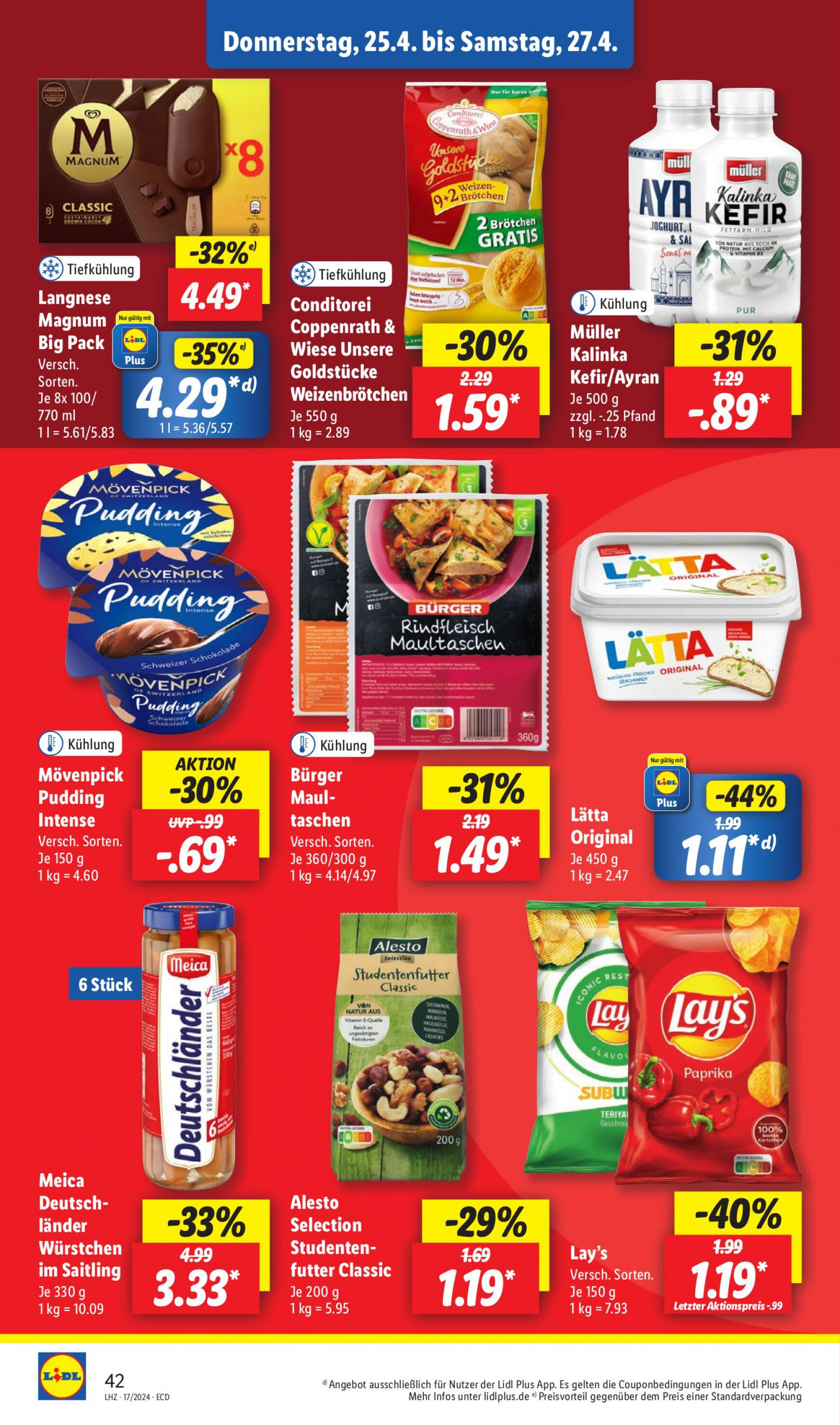 lidl - Flyer Lidl aktuell 22.04. - 27.04. - page: 52