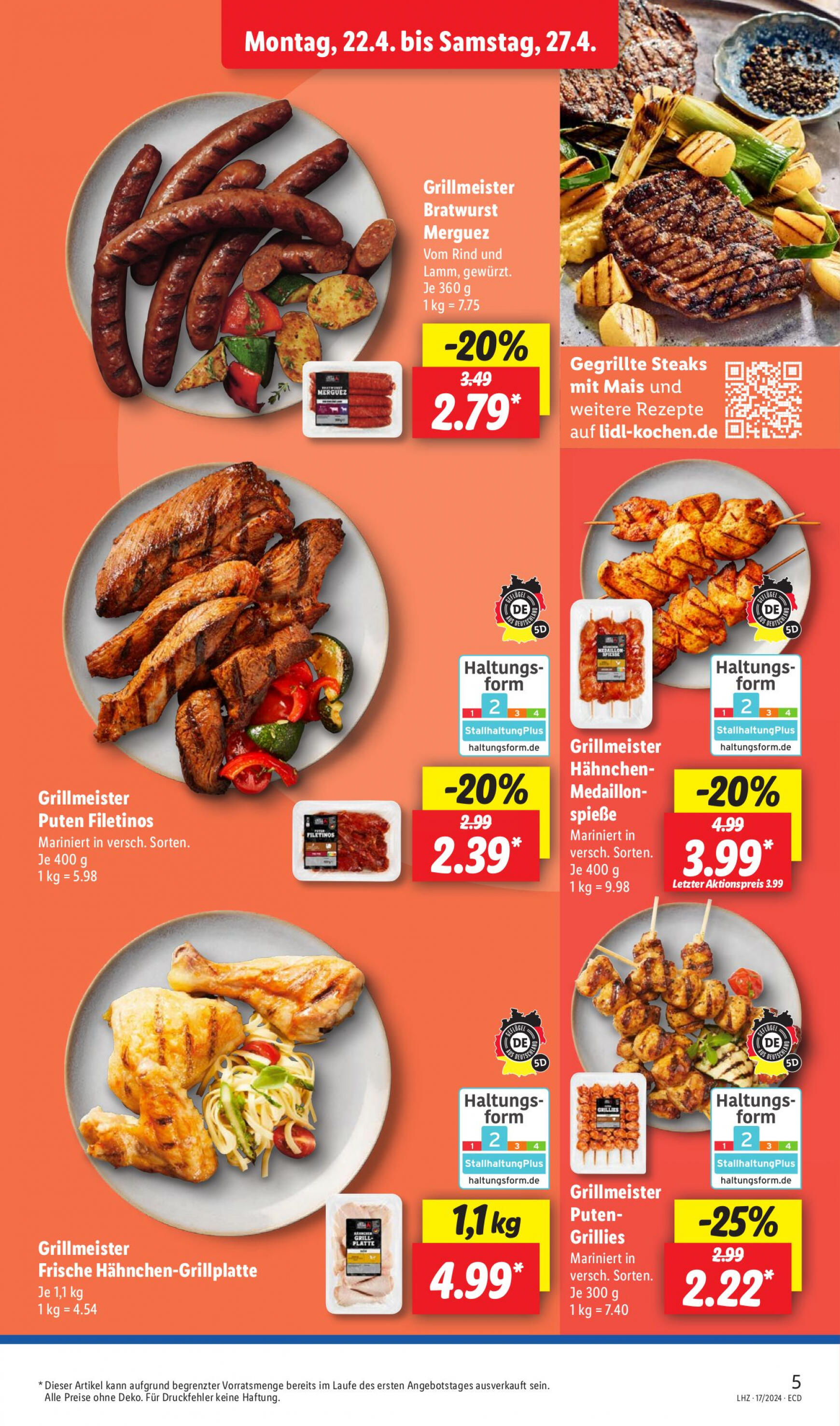 lidl - Flyer Lidl aktuell 22.04. - 27.04. - page: 9