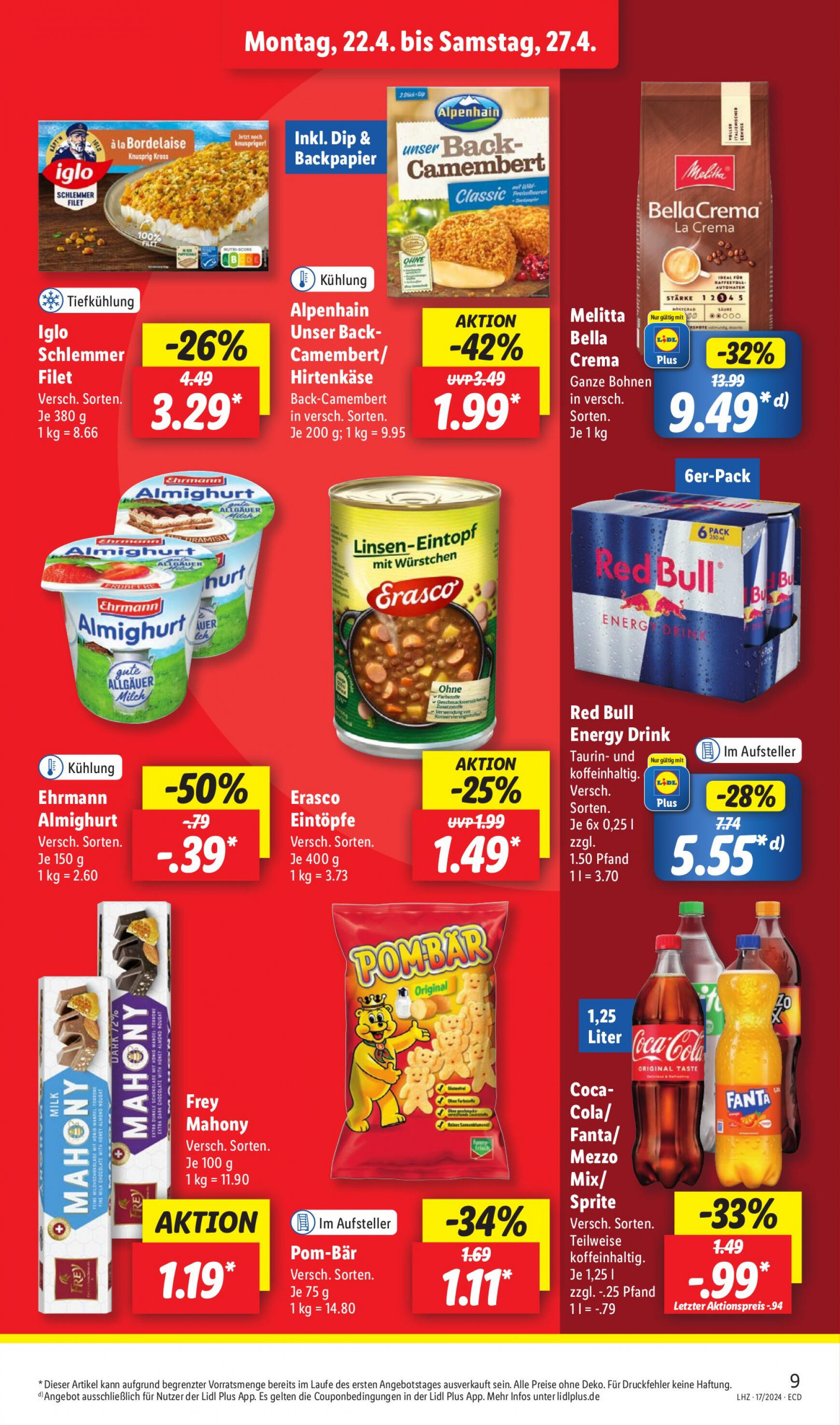 lidl - Flyer Lidl aktuell 22.04. - 27.04. - page: 15