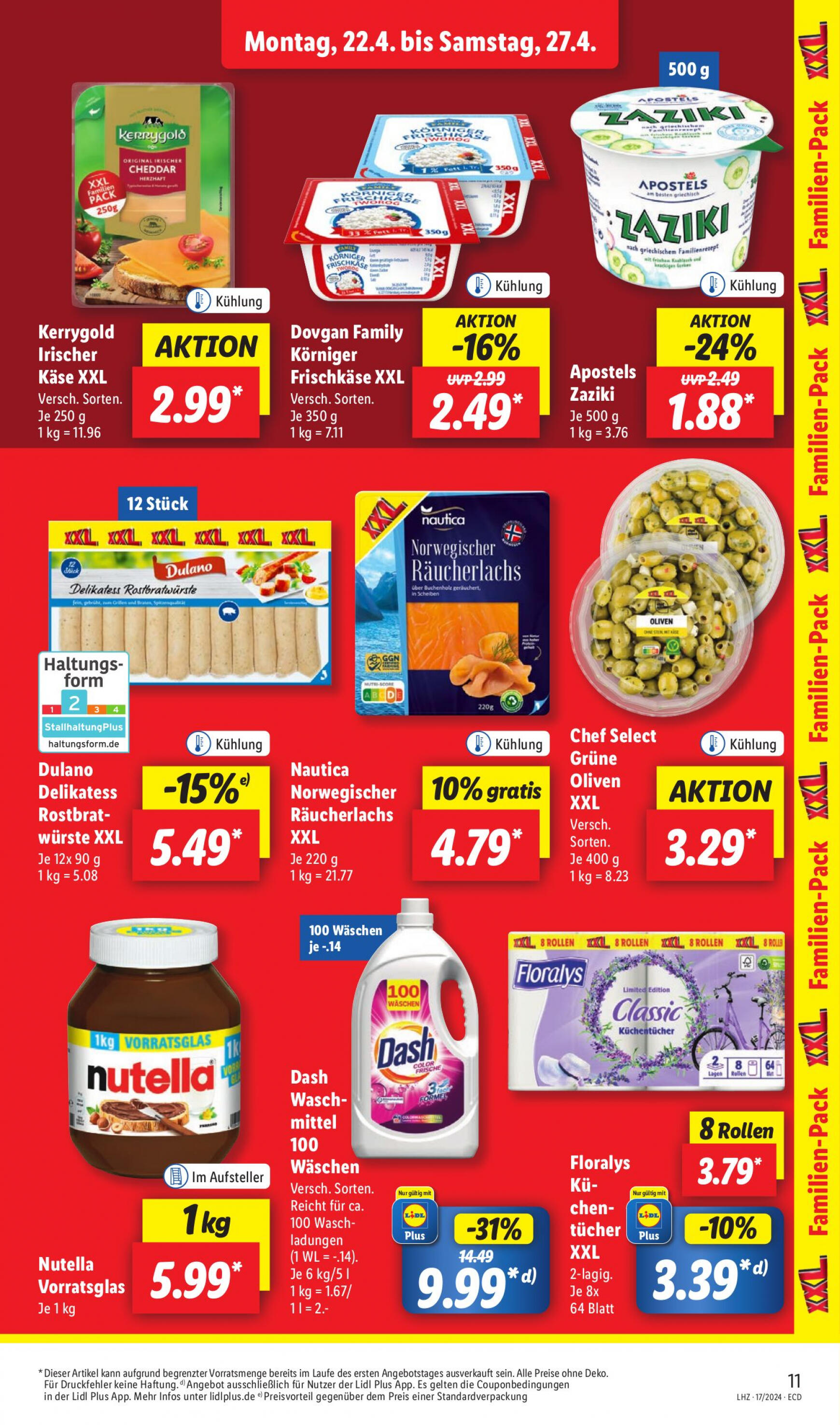 lidl - Flyer Lidl aktuell 22.04. - 27.04. - page: 17