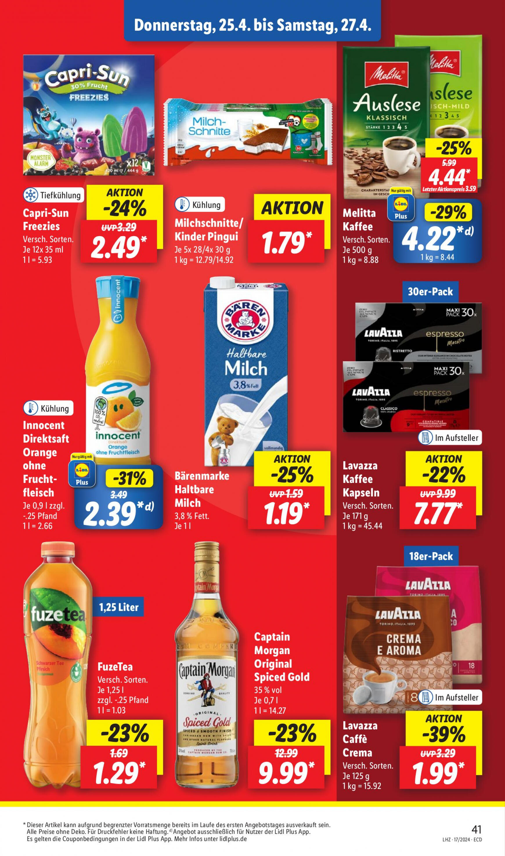 lidl - Flyer Lidl aktuell 22.04. - 27.04. - page: 51