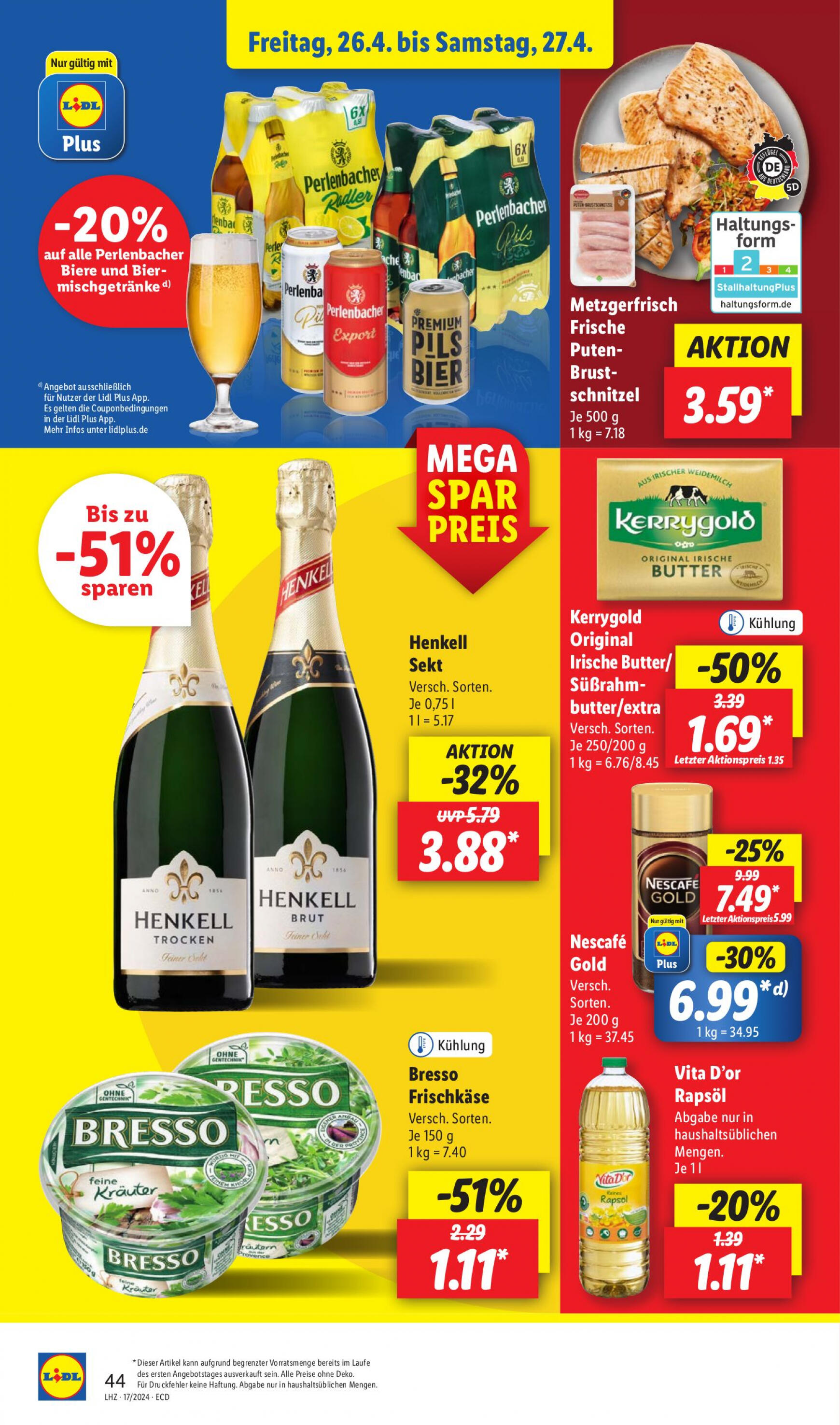 lidl - Flyer Lidl aktuell 22.04. - 27.04. - page: 54