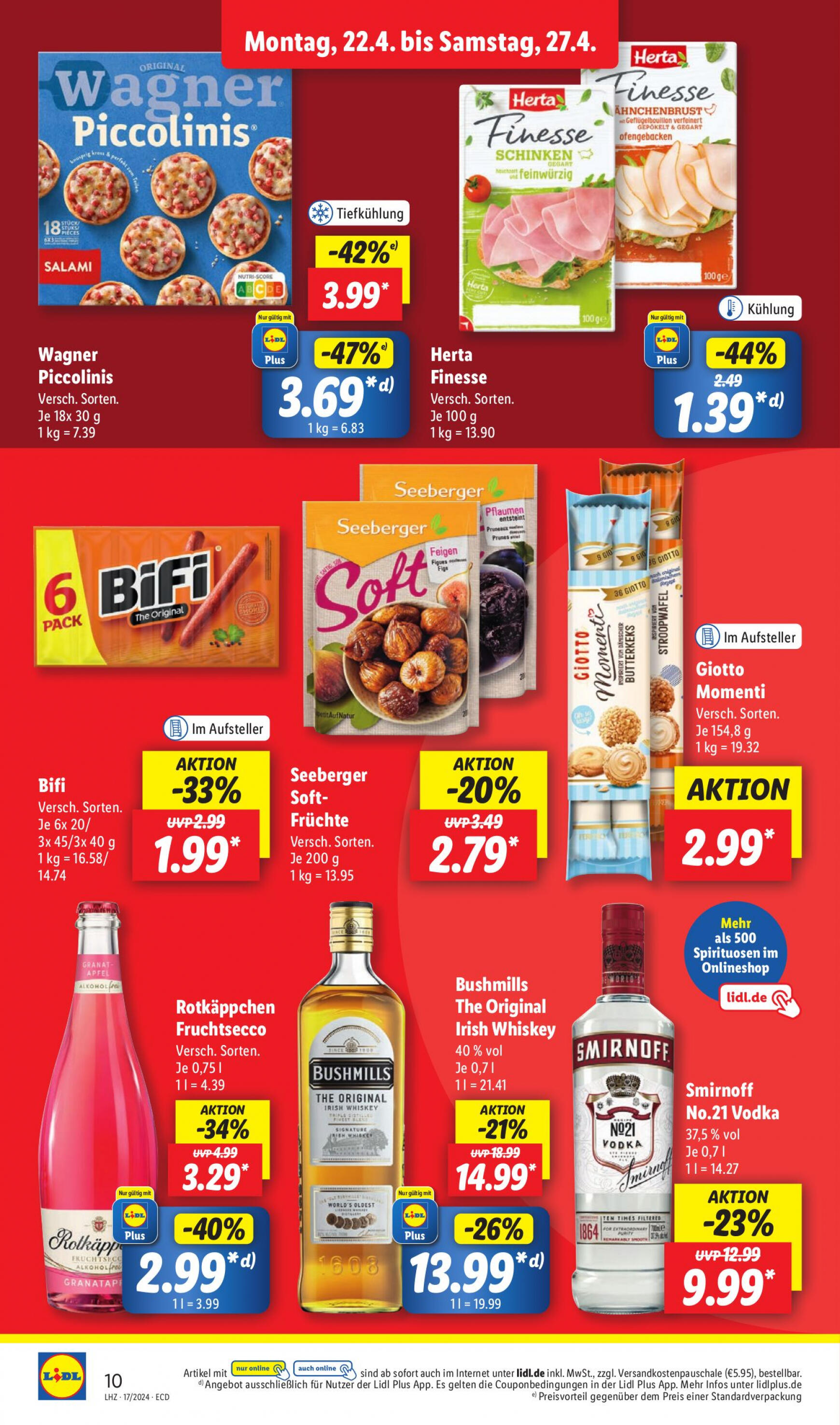 lidl - Flyer Lidl aktuell 22.04. - 27.04. - page: 16