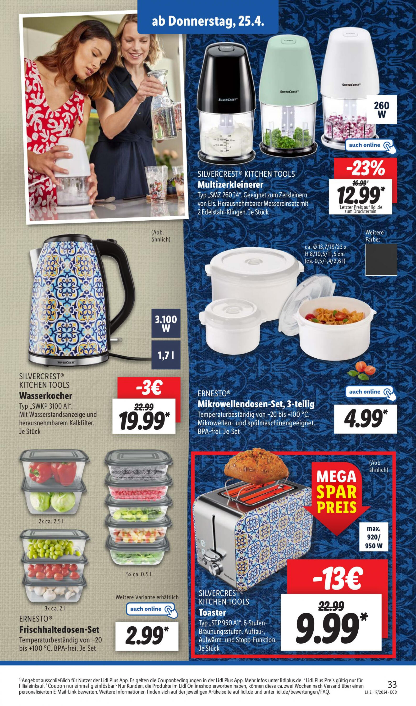 lidl - Flyer Lidl aktuell 22.04. - 27.04. - page: 39