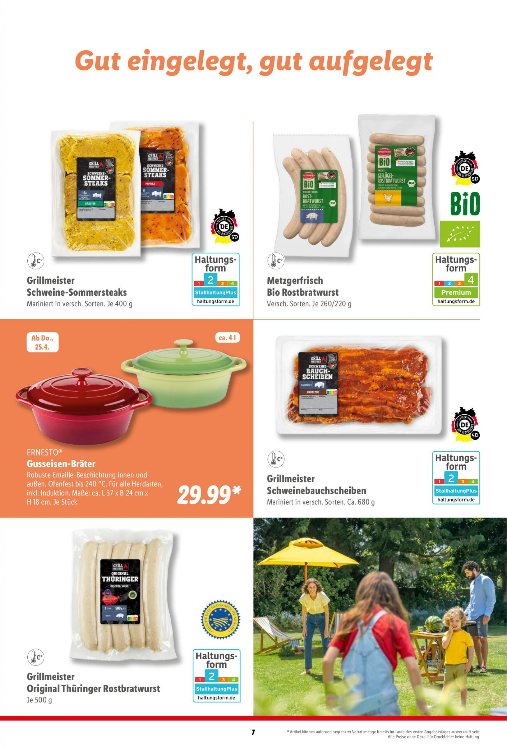 lidl - Flyer Lidl - Grillmagazin aktuell 22.04. - 30.06. - page: 7