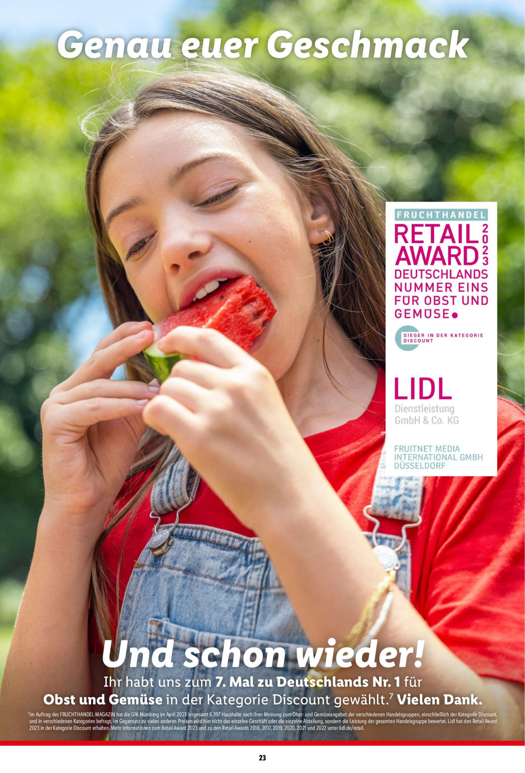 lidl - Flyer Lidl - Grillmagazin aktuell 22.04. - 30.06. - page: 23