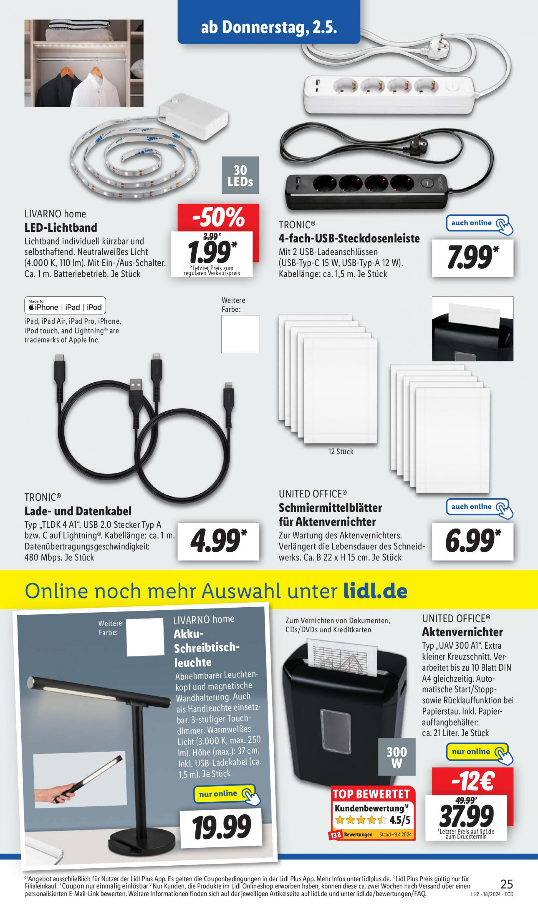 lidl - Flyer Lidl aktuell 29.04. - 04.05. - page: 29