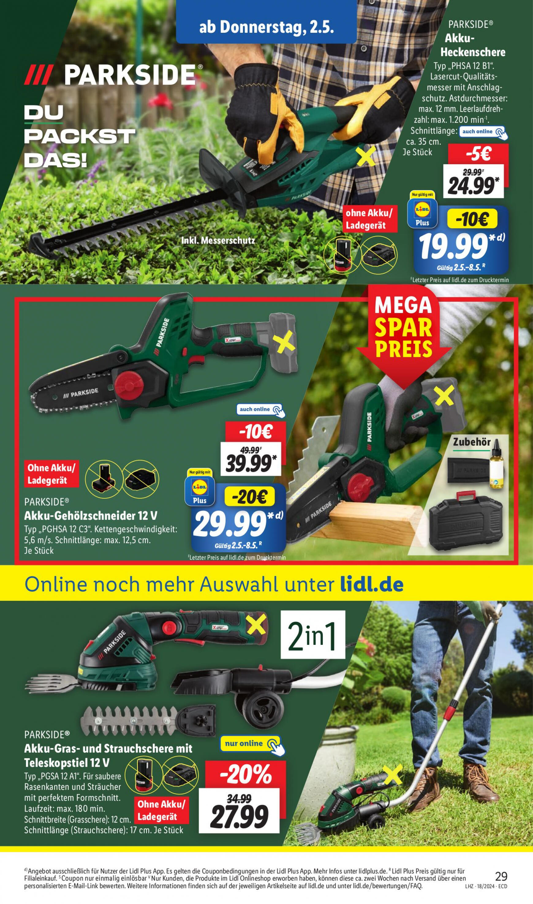 lidl - Flyer Lidl aktuell 29.04. - 04.05. - page: 33