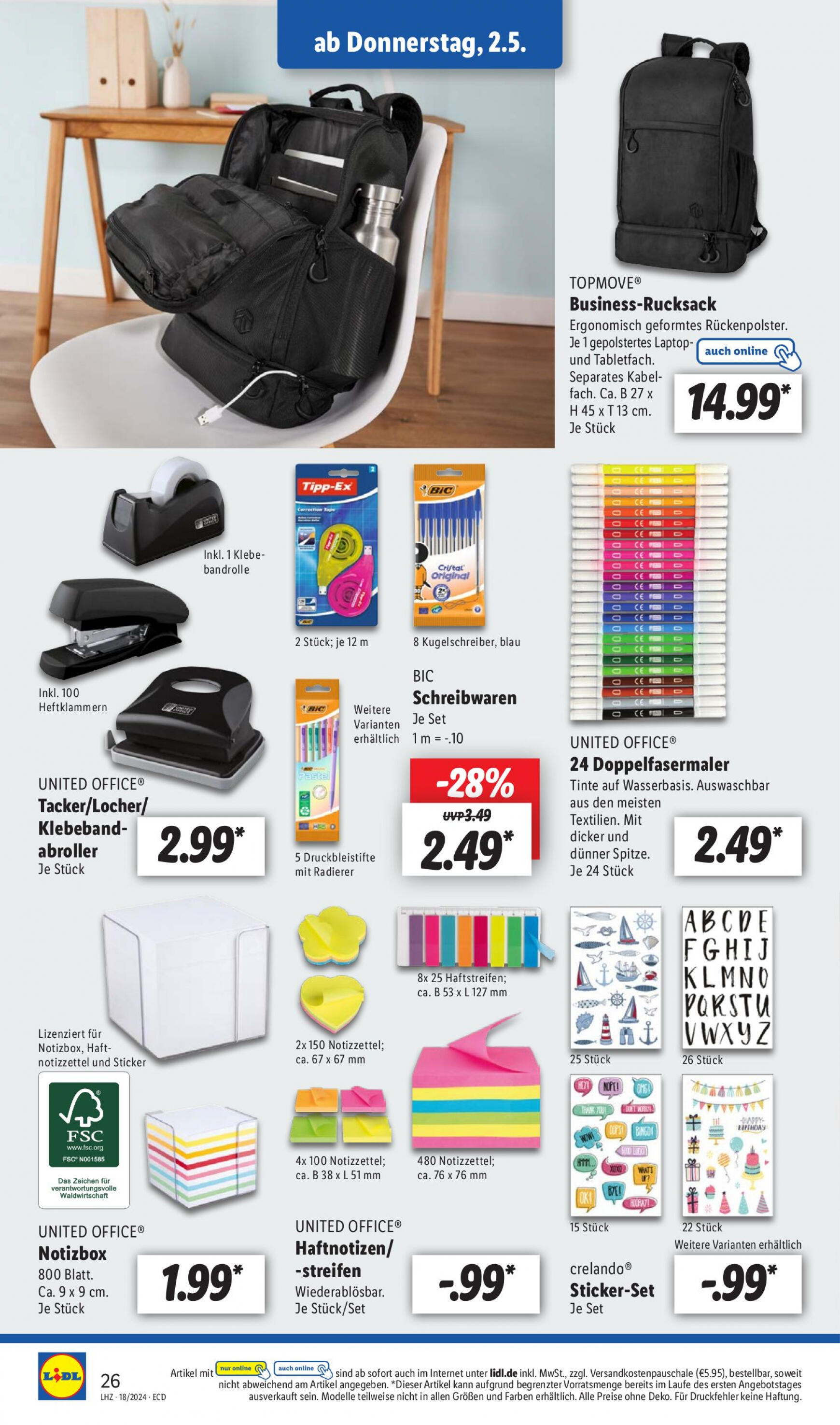 lidl - Flyer Lidl aktuell 29.04. - 04.05. - page: 30