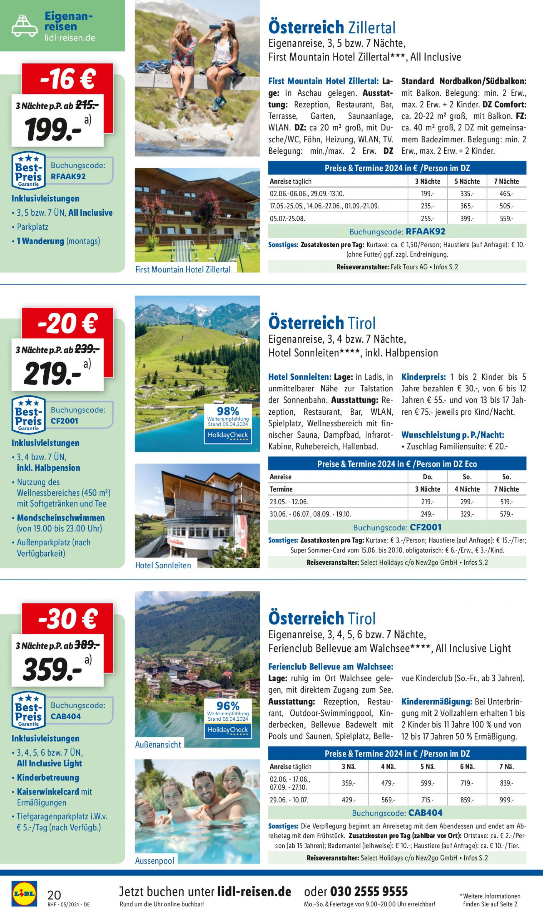lidl - Flyer Lidl-reisen.at aktuell 27.04. - 31.05. - page: 20
